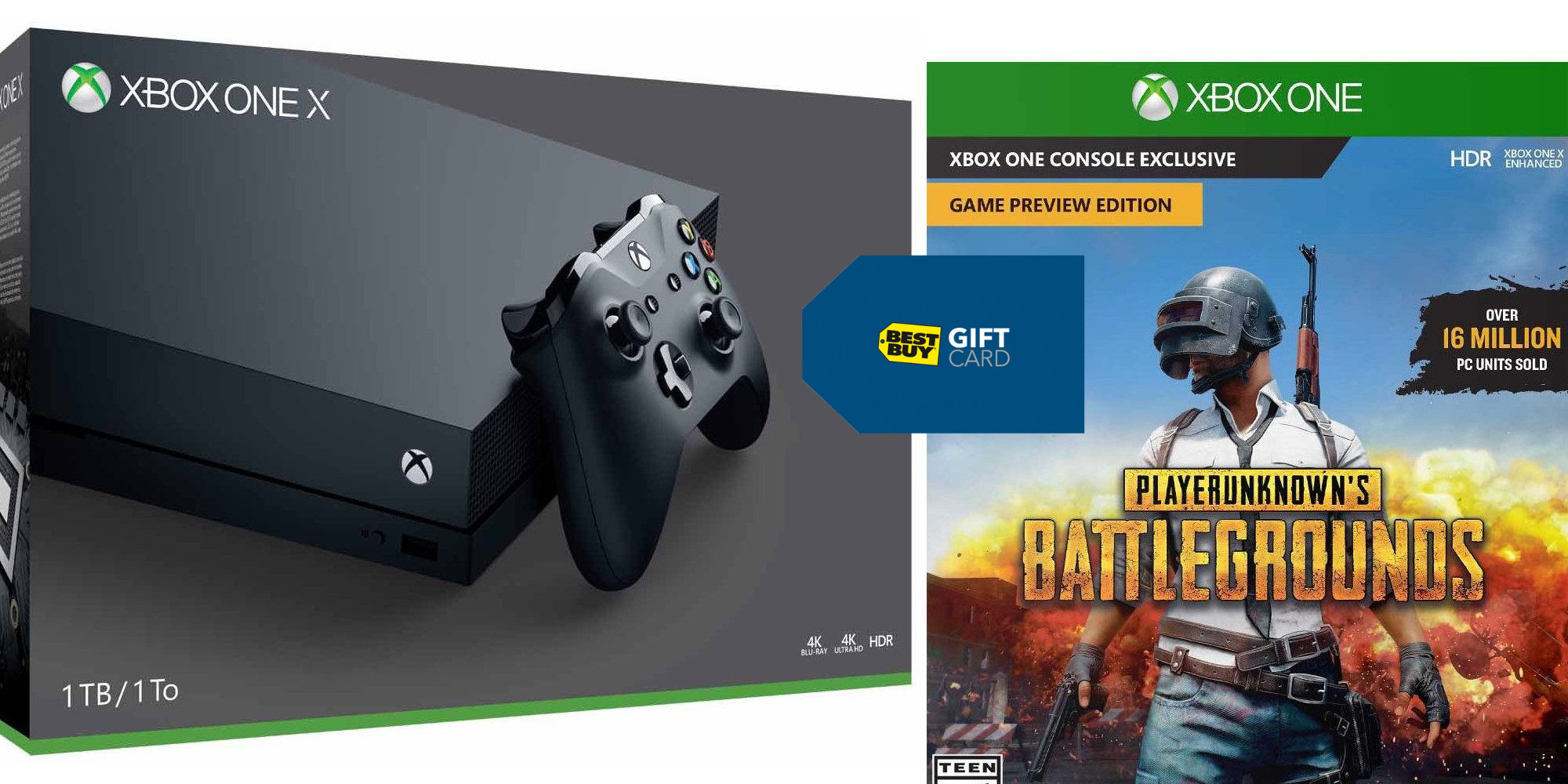 pubg for xbox one x