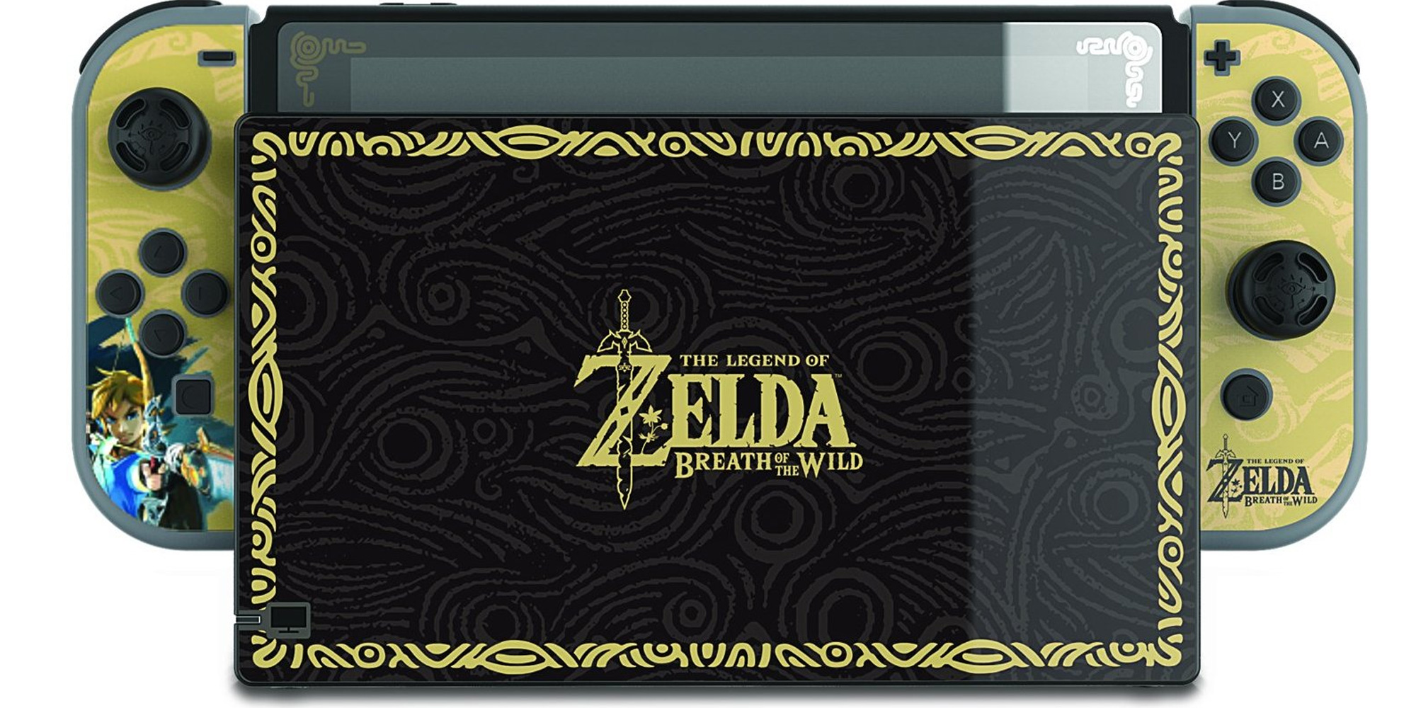 Show your Zelda love w/ this BOTW skin pack for Nintendo Switch for $14