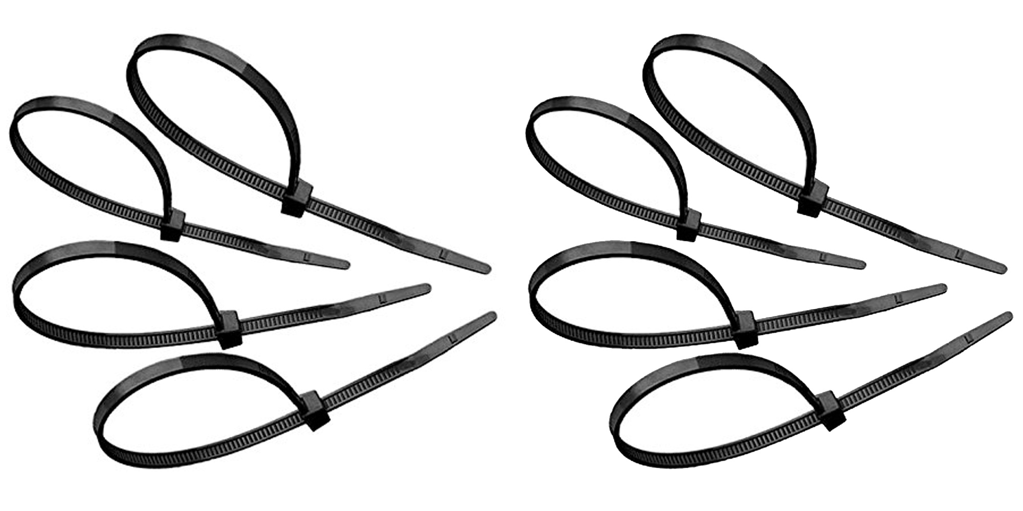 Keep your new TV's cables organized w/ this 1,000 pack of zip ties for 5