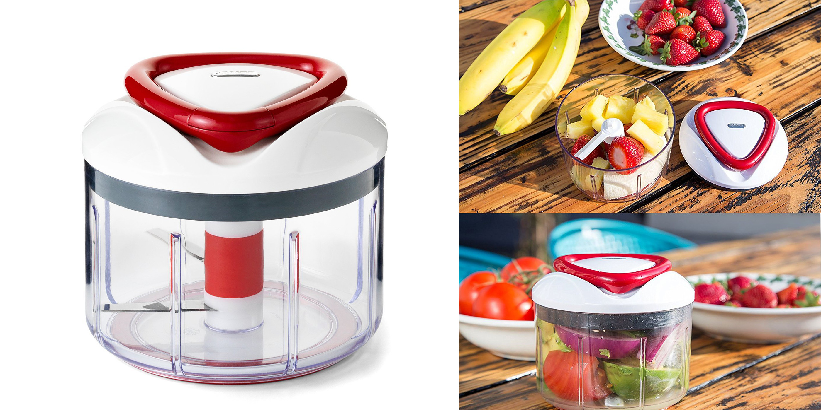 Zyliss Easy Pull Food Chopper matching alltime low at 19 Prime shipped