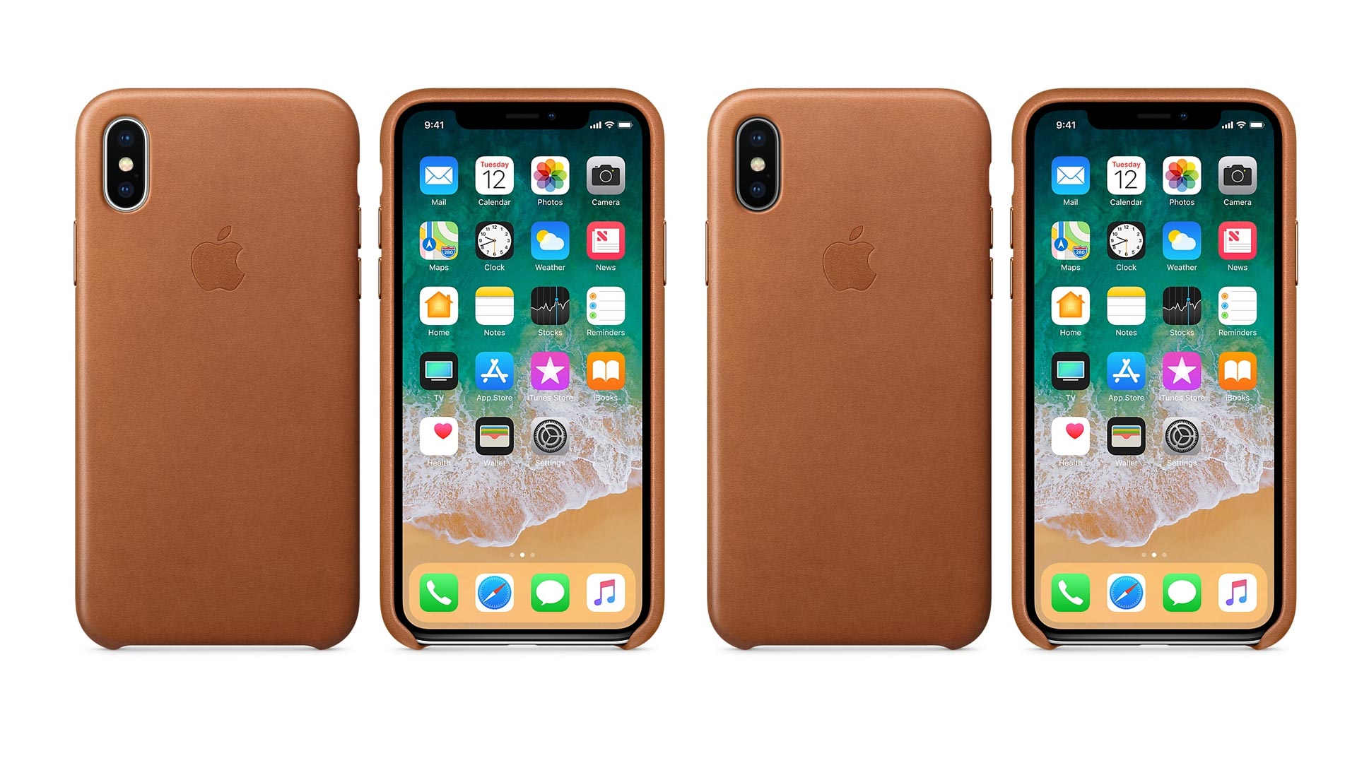 Apple's Saddle Brown leather case for iPhone X drops to 40 shipped