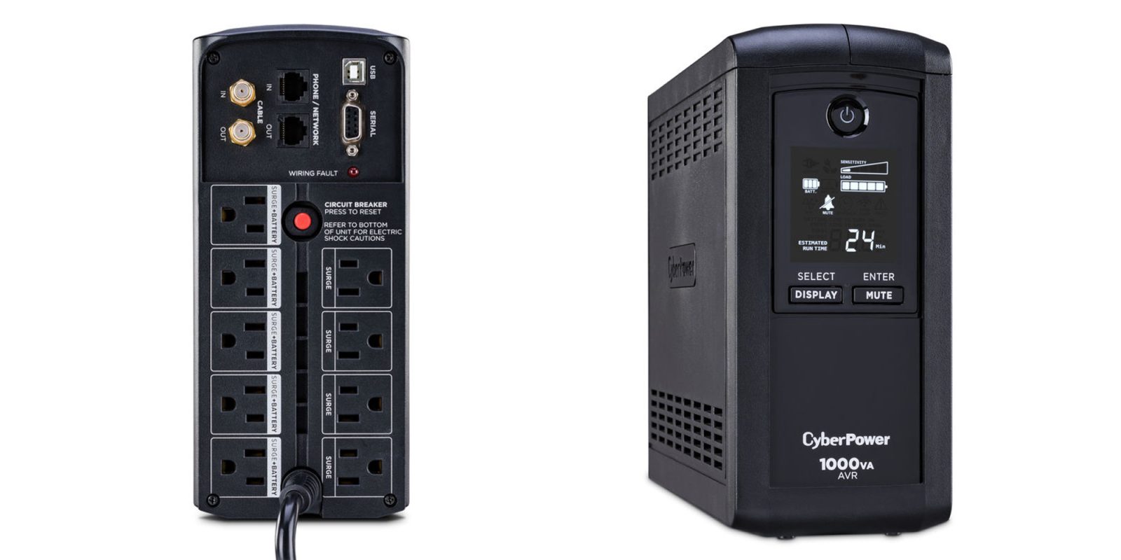 CyberPower's 1000VA UPS has 9 outlets to power all your gear at $75 ...