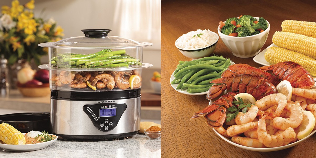 Hamilton Beach Digital Food Steamer within cents of alltime low at 29