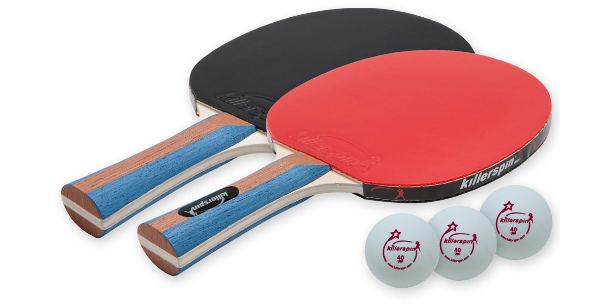 Killerspin Table Tennis Set 2 paddles + 3 balls for 17 Prime shipped