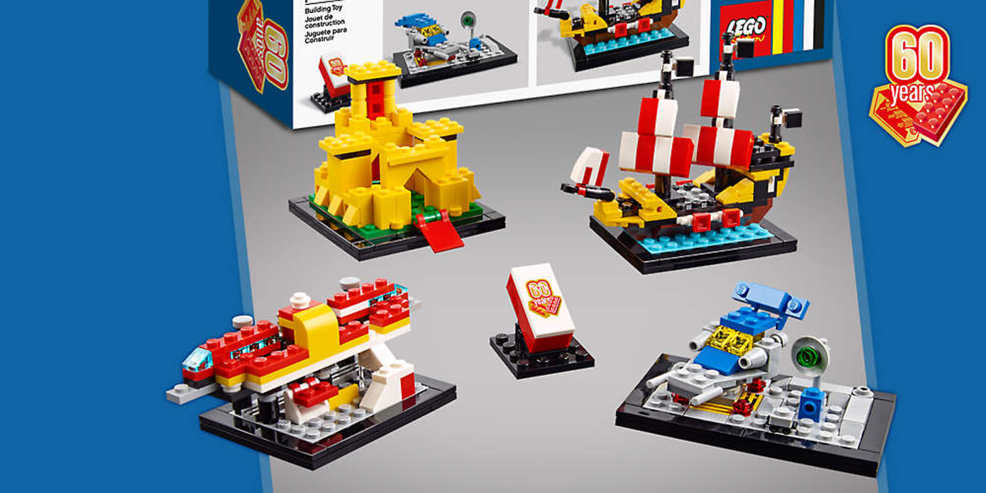 LEGO shows off exclusive new 60 Years of the Brick kit; here's how you