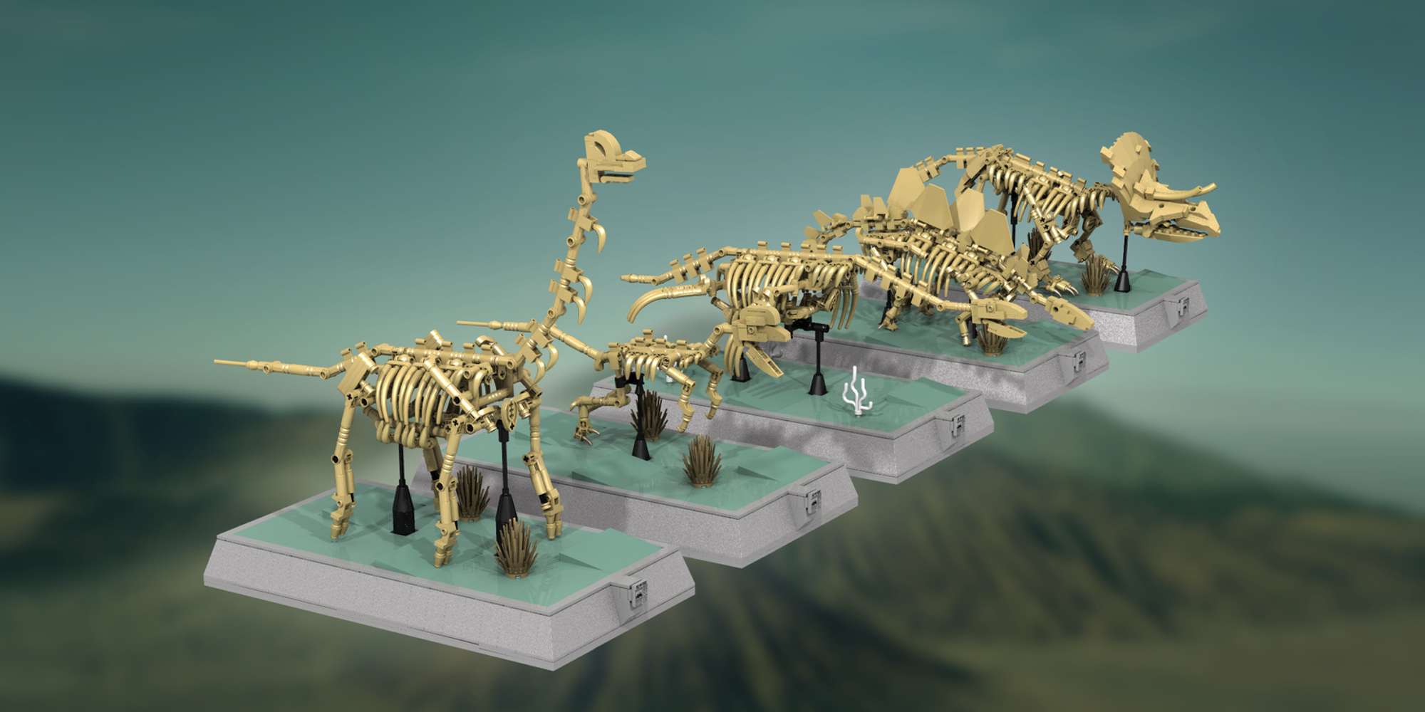 January's joyful LEGO Ideas models: Dinosaur Fossils, a Modular Arcade and  more