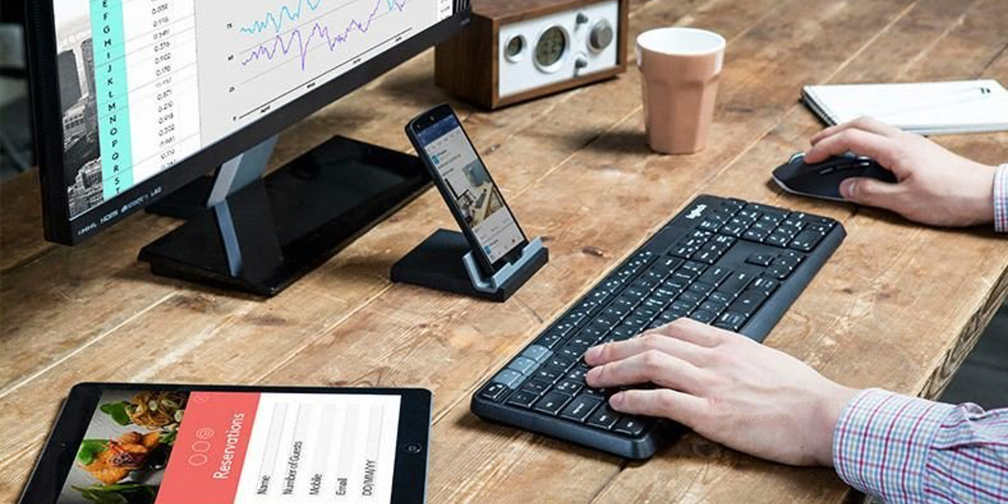 Logitech's Multi-device Keyboard Stand Combo hits $30 shipped (Reg. $50)