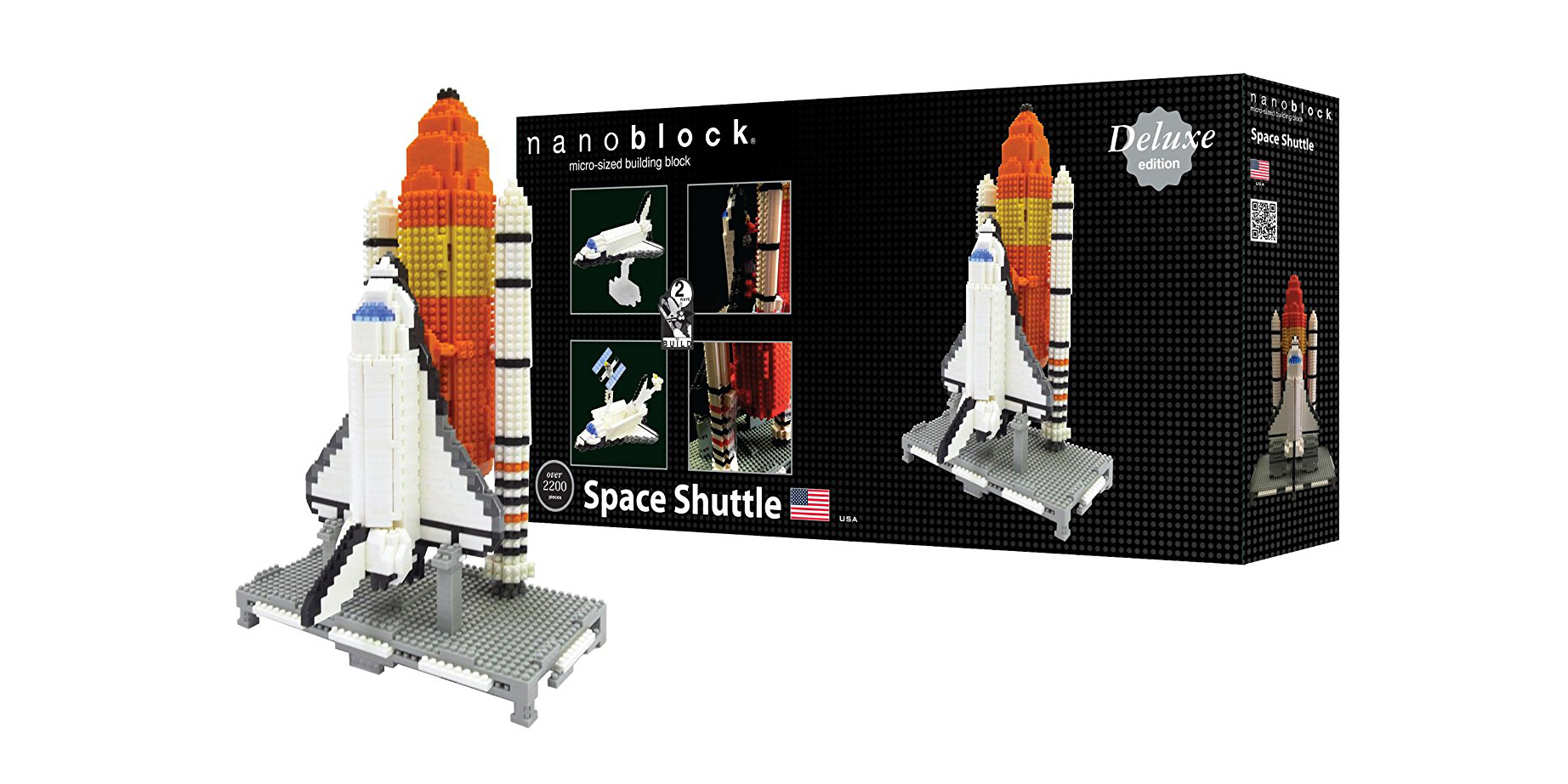 Nanoblock lets you build your own space shuttle for 35 (Reg. 50+)