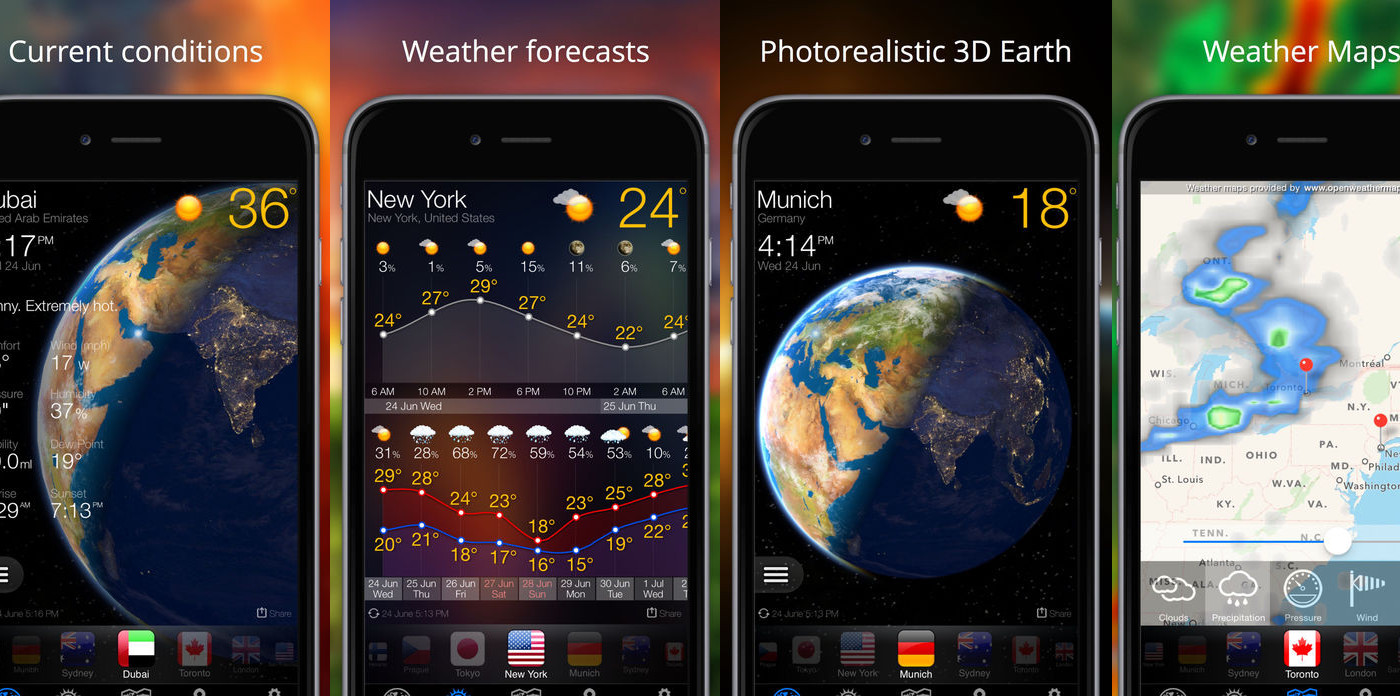 best weather apps for mac 2018