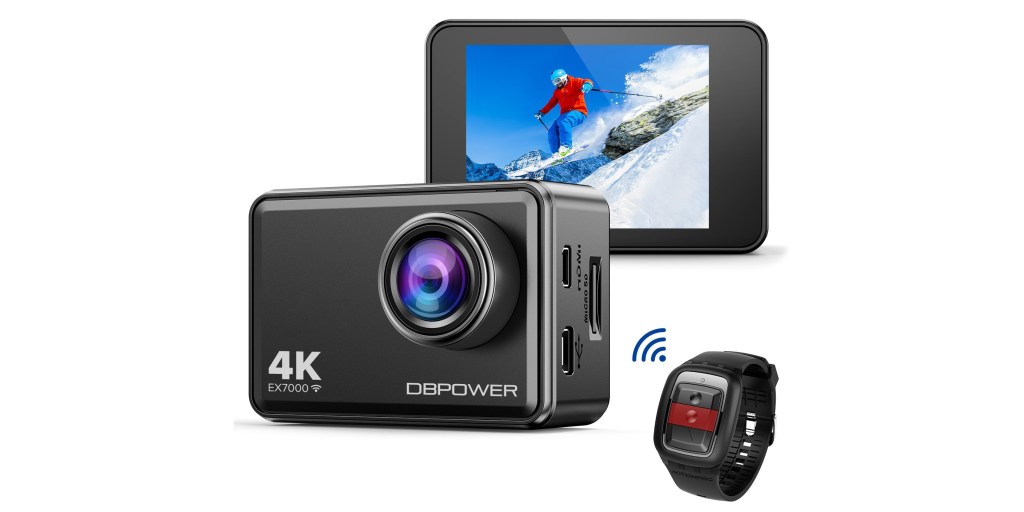 Capture the action in 4K w/ DBPower's Camera for $50 shipped (Reg. $80 ...