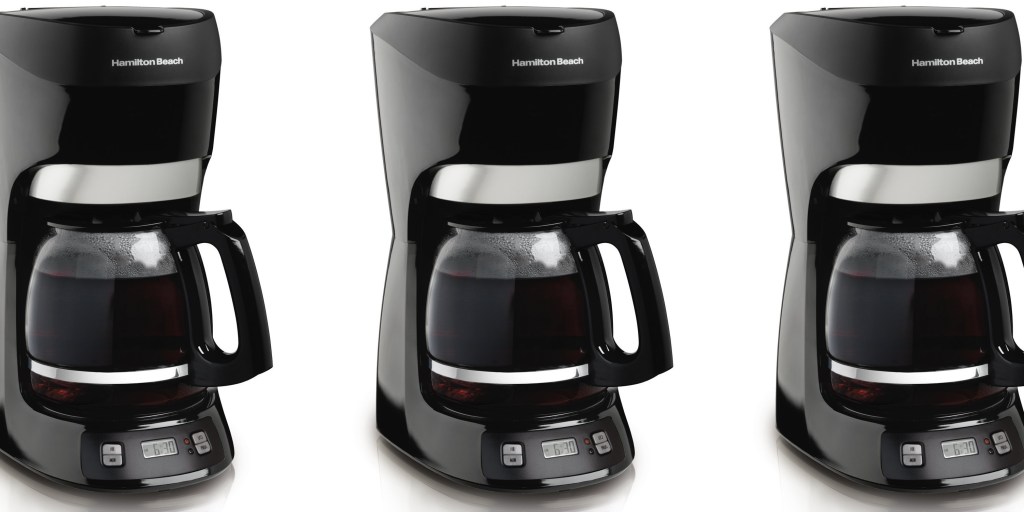 Hamilton Beach 12-Cup Coffee Maker matching Amazon all