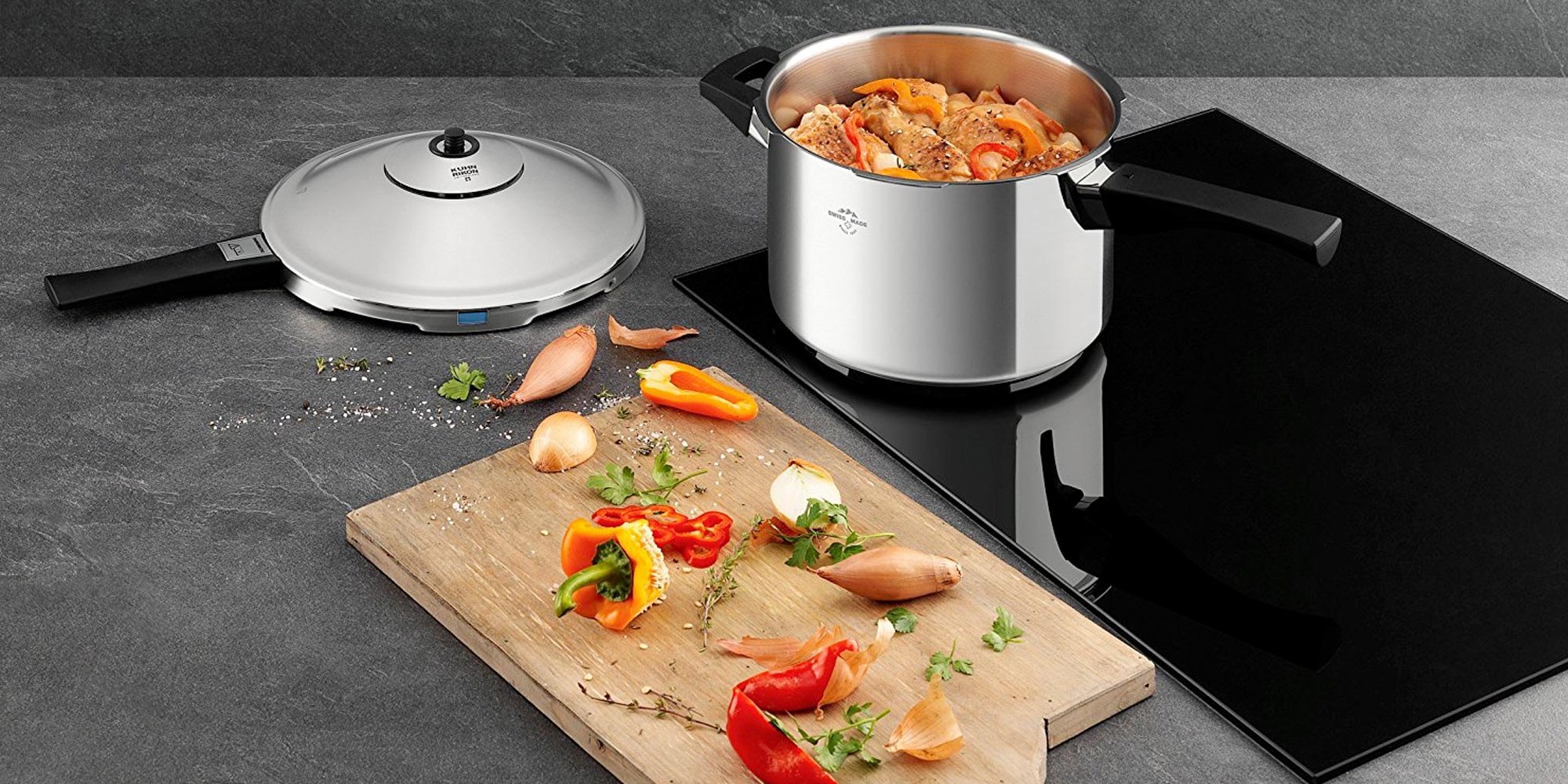Kuhn Rikon's highlyrated 7.4Qt. Saucepan Pressure Cooker hits 140