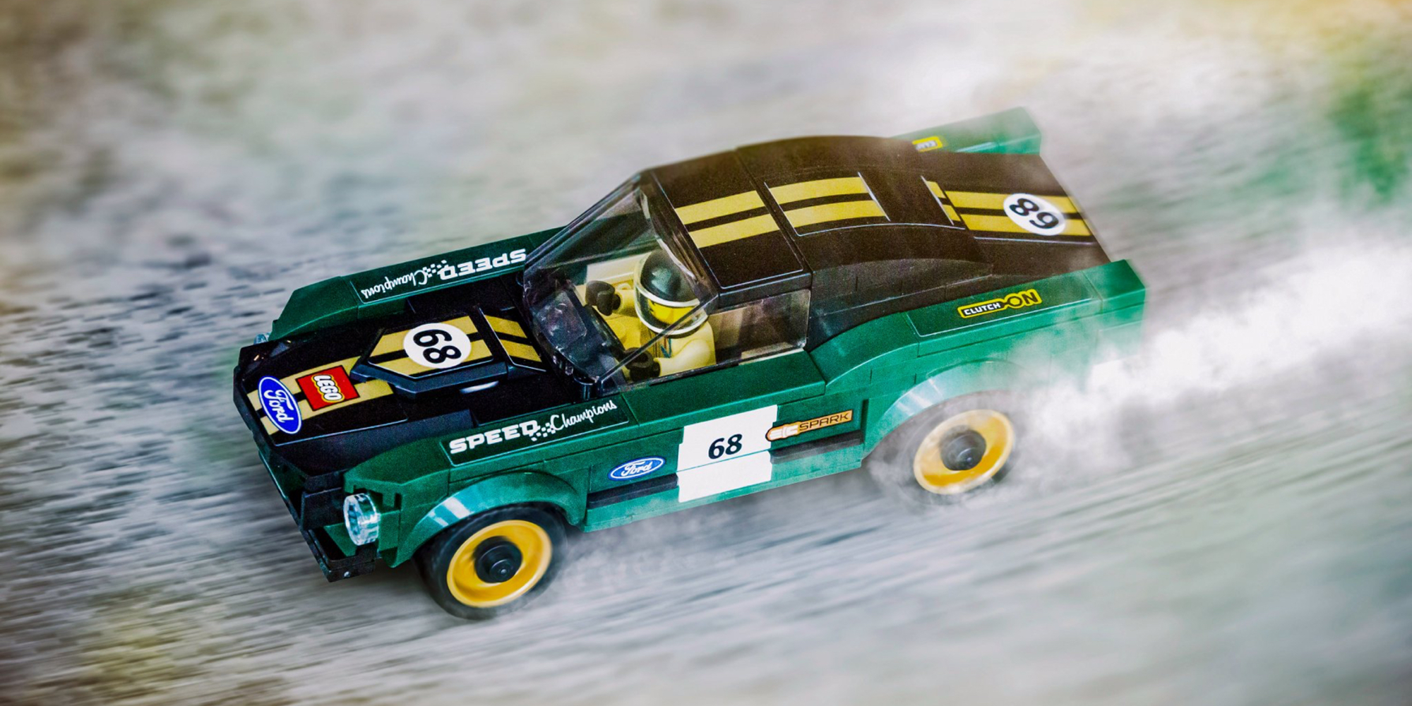 1968 ford mustang fastback lego
