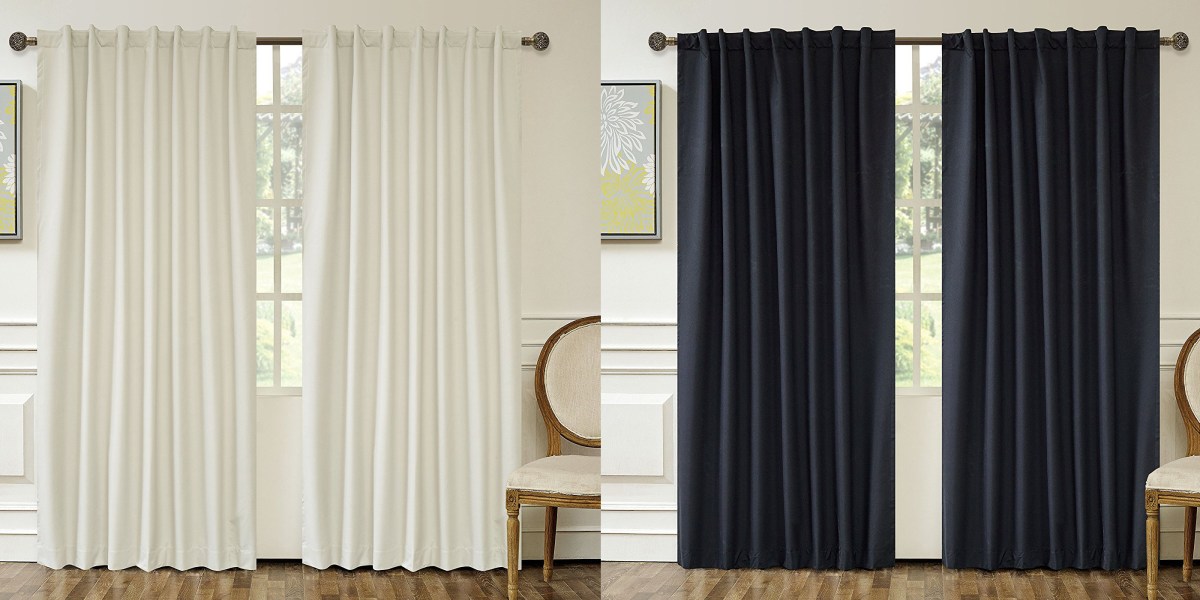 Lullabi Blackout Window Curtains 40% off at Amazon today: 2-Pack