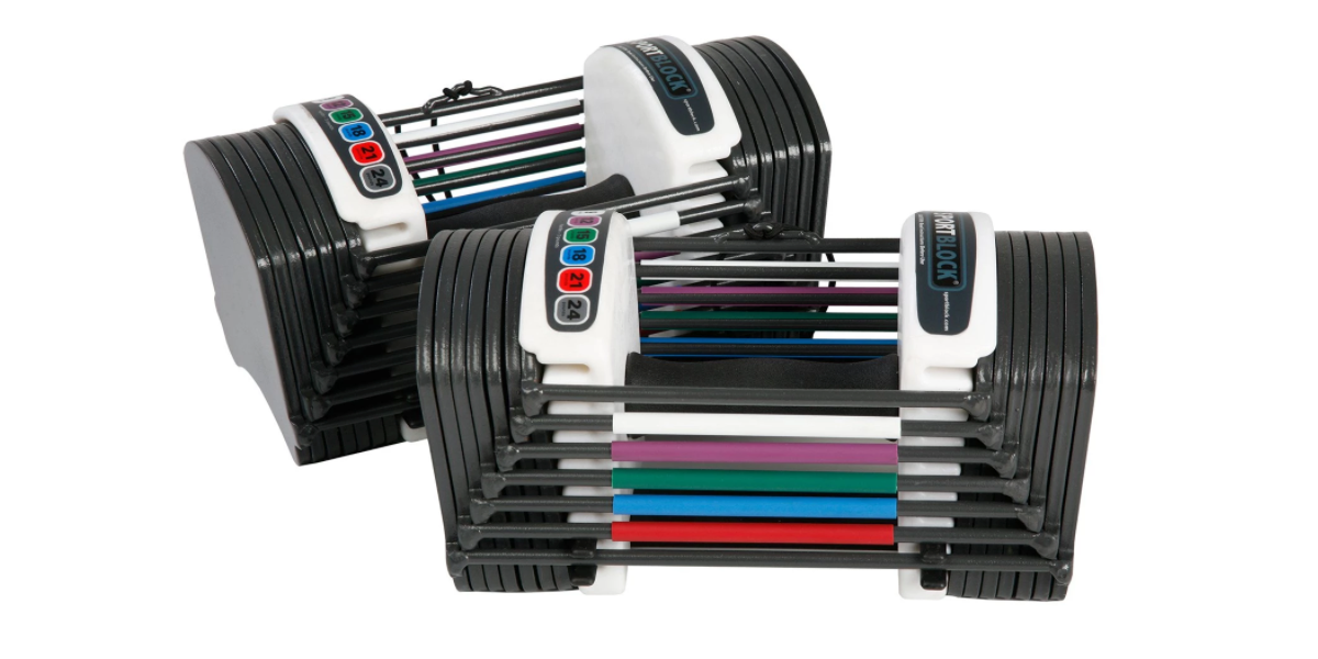 PowerBlock's Adjustable Dumbbell Set is up to 60 off today at Amazon