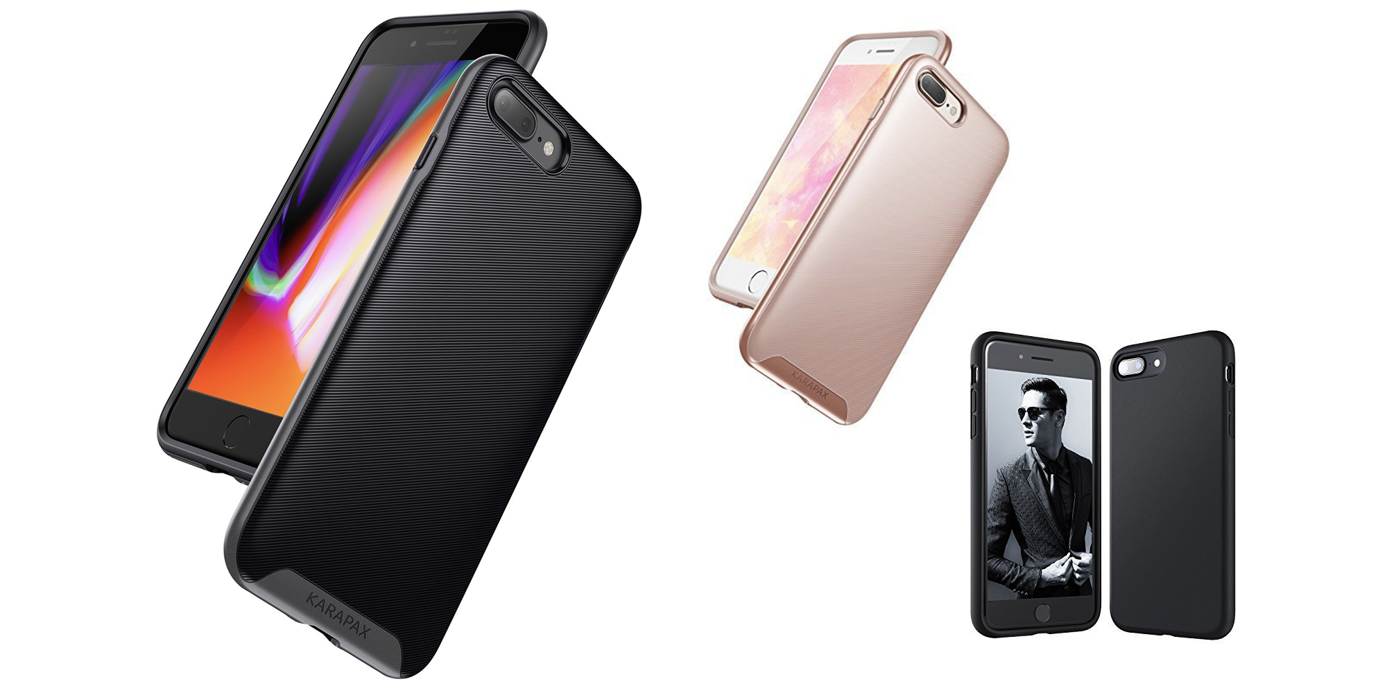 Anker iPhone 7/8 Plus Cases from 7 Prime shipped in various styles