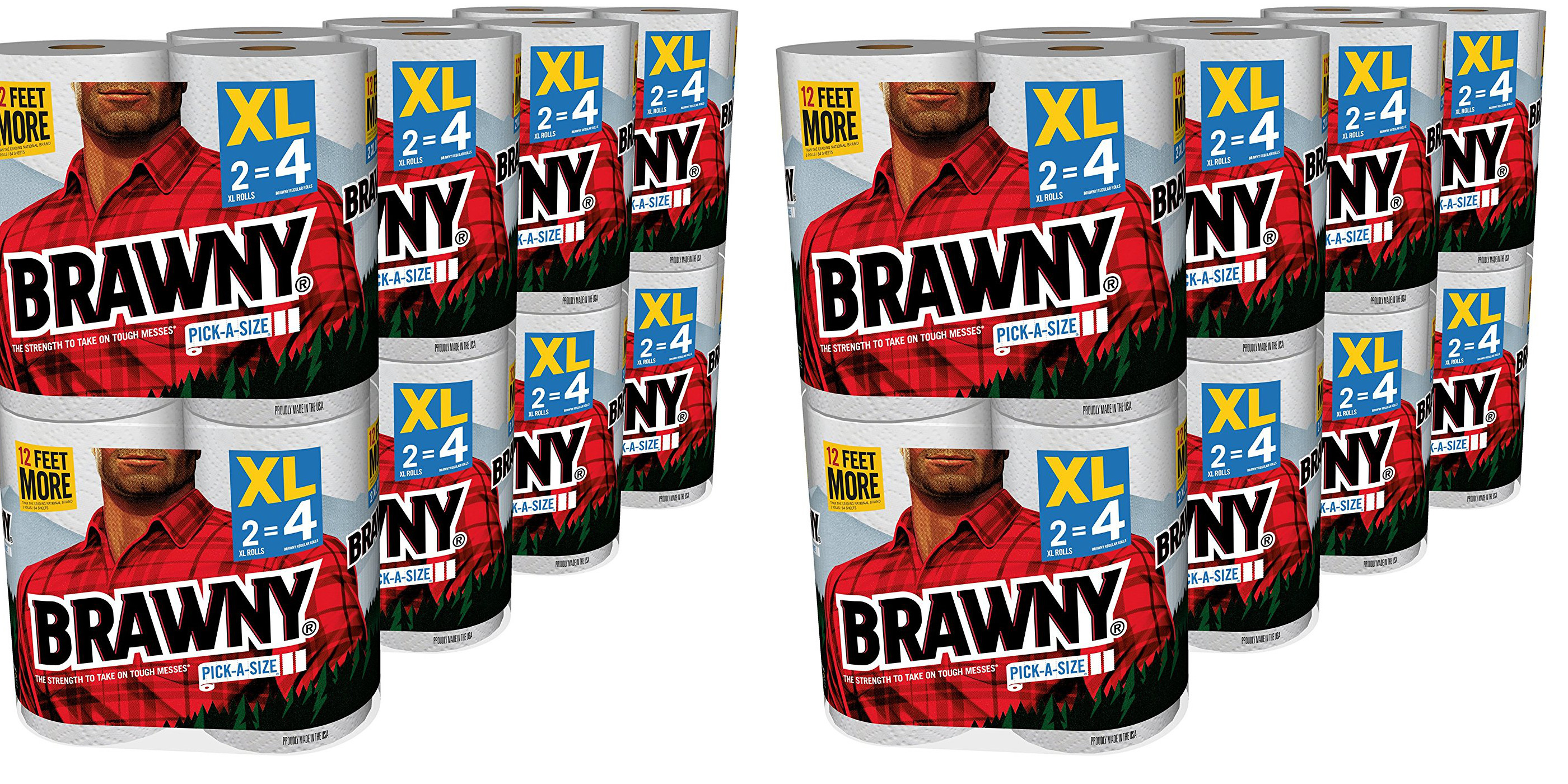 Brawny Paper Towels, Xl Rolls, Pick A Size, 2 Ply, Paper Towels