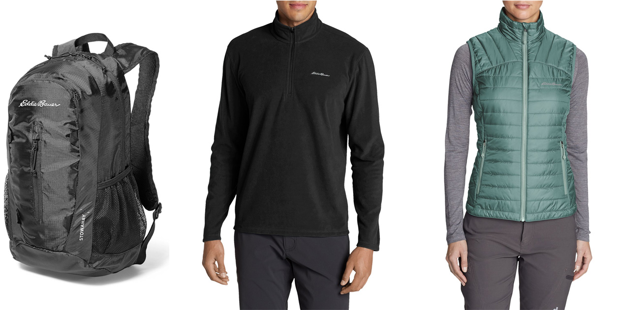 Eddie Bauer discounts everything sitewide to 40 off when you use this