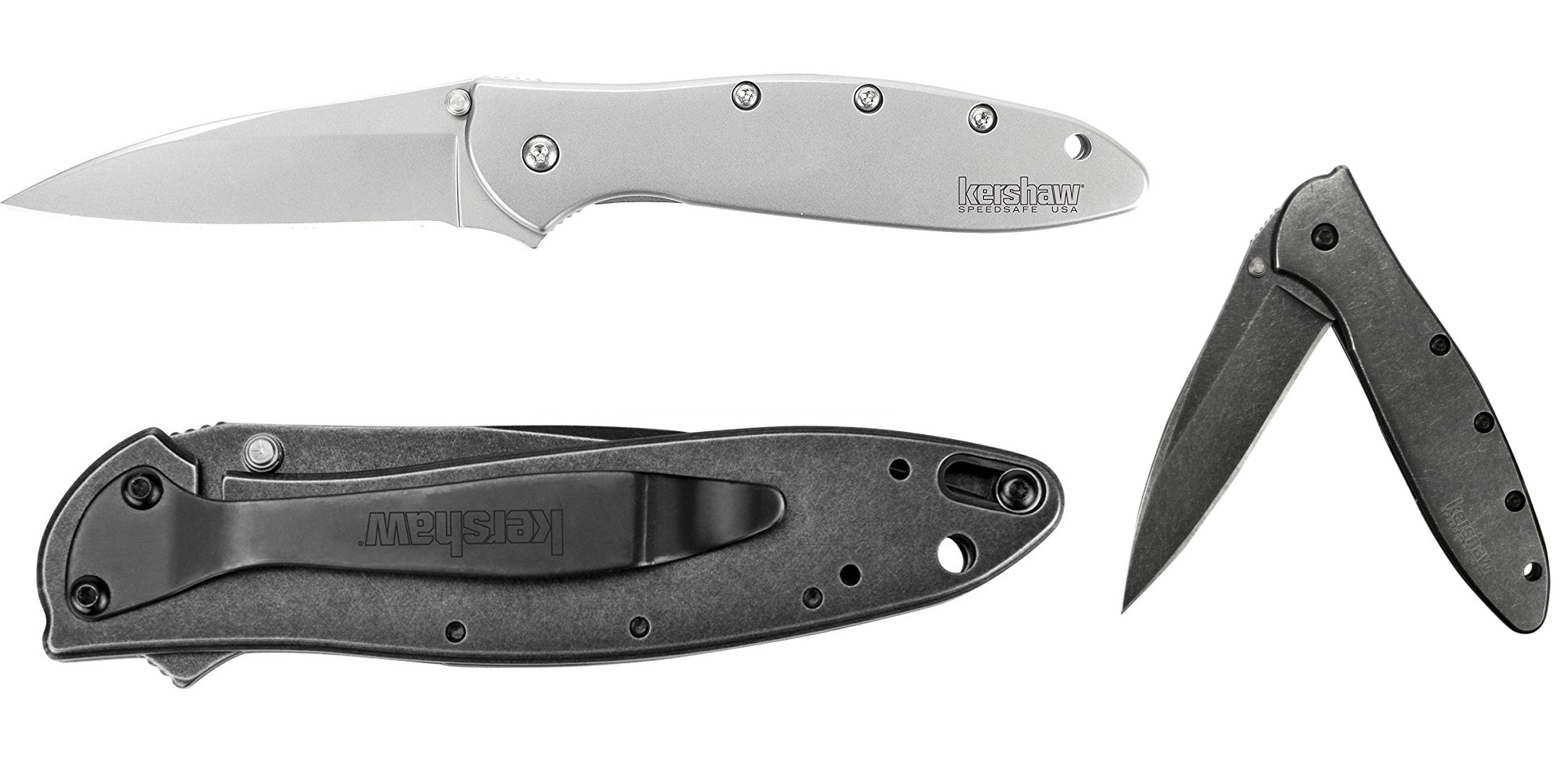 Amazon's 1day Kershaw Knife Gold Box has various styles from 24 shipped