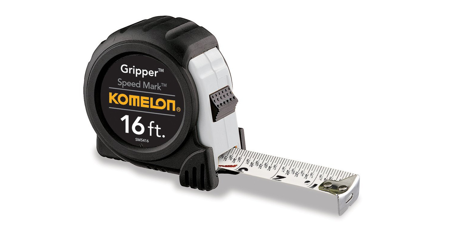 Komelon Sm Speed Mark - Cinta Métrica De Hoja De Acero Con