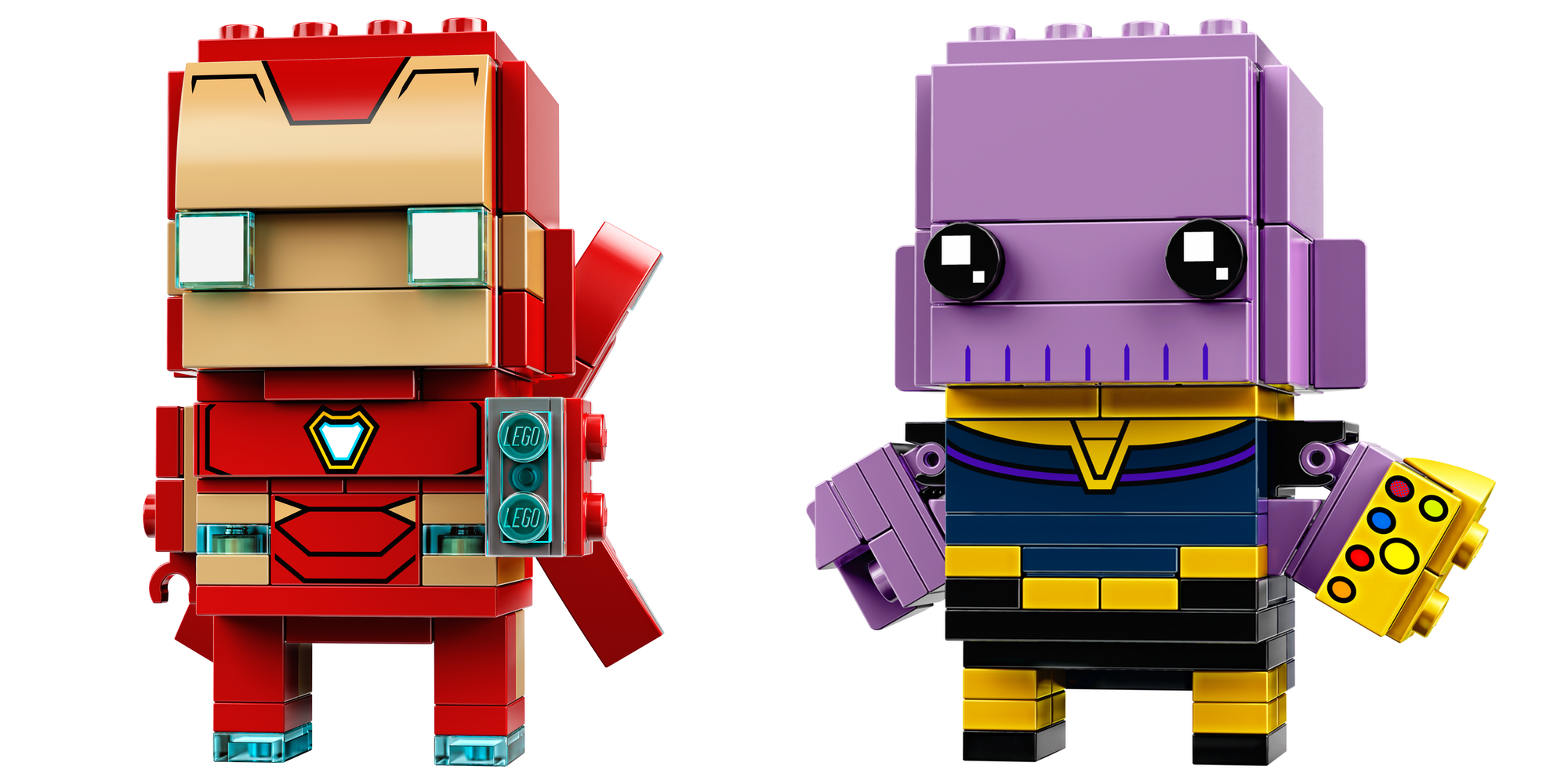 BrickHeadz LEGO unveils Iron Man, Thanos and more