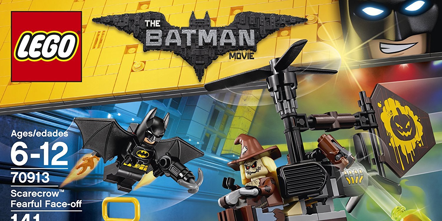 This LEGO Batman Movie Scarecrow Building Kit is down to 10.50 Prime