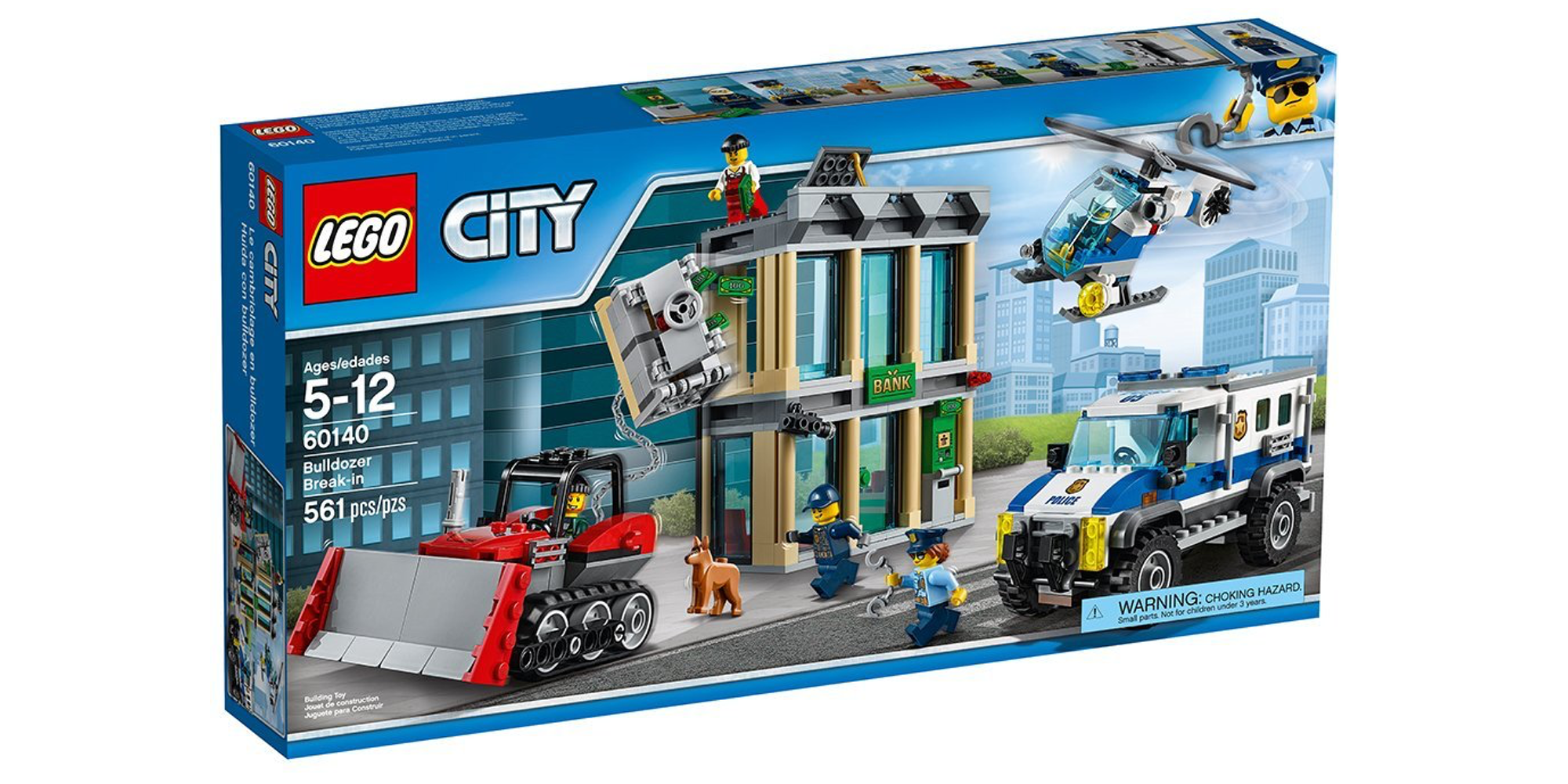 LEGO City Police Bulldozer Break-In kit falls to $56 shipped (20% off ...