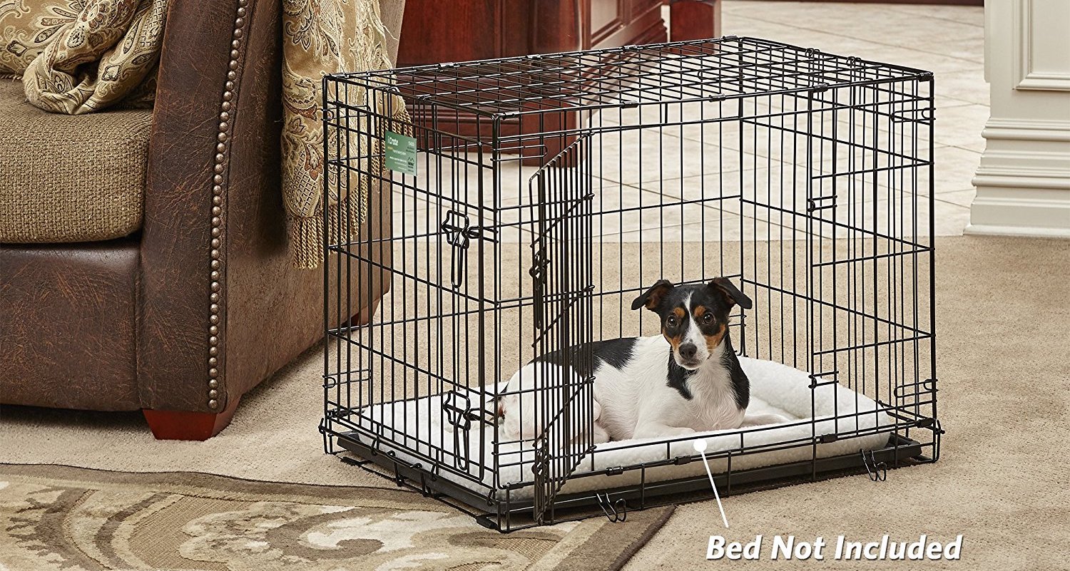 MidWest iCrate Double Door Folding Metal Dog Crate now just over 20