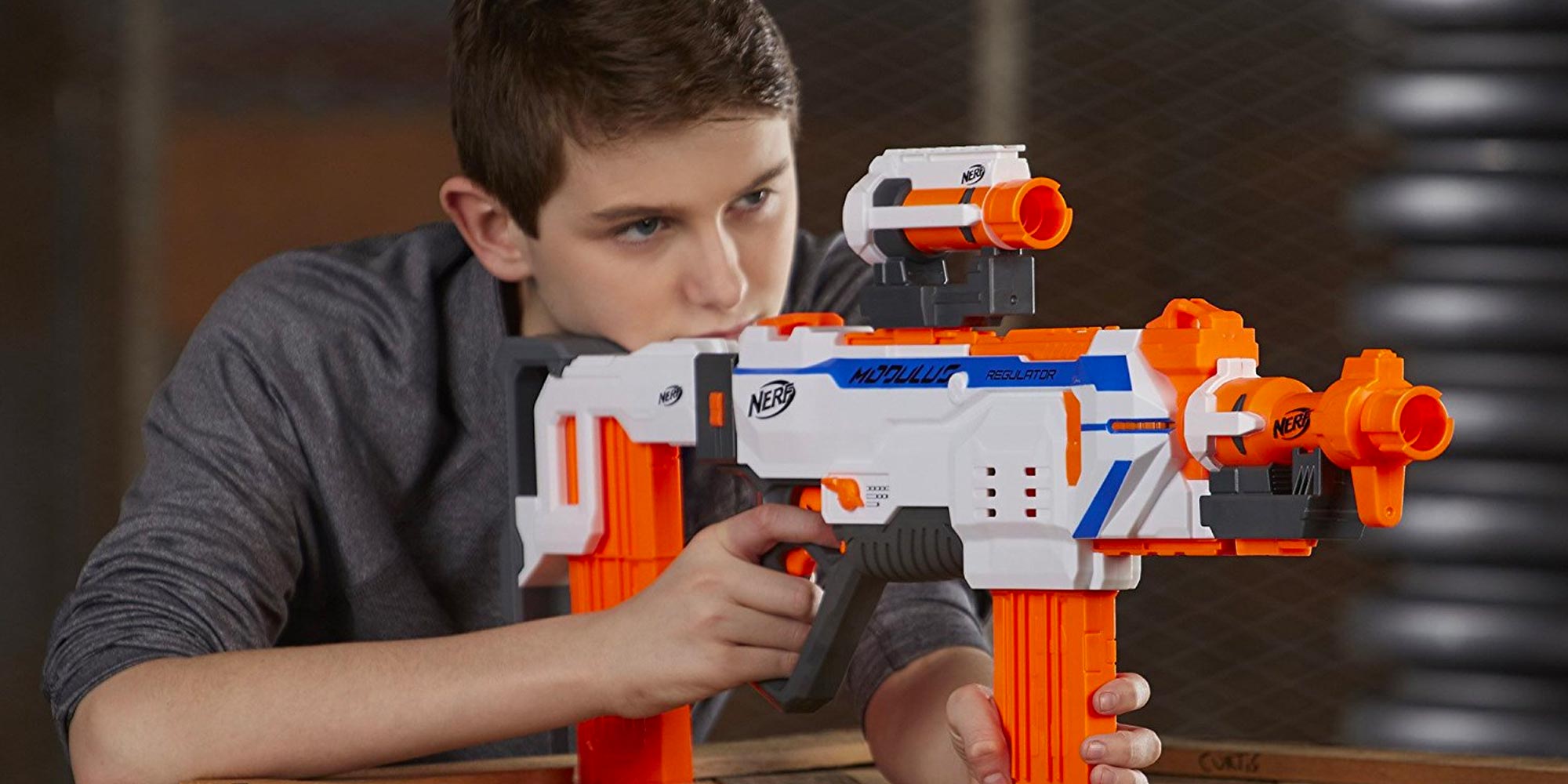 Level up with NERF Modulus Regulator at 25 off, now 45 at Amazon