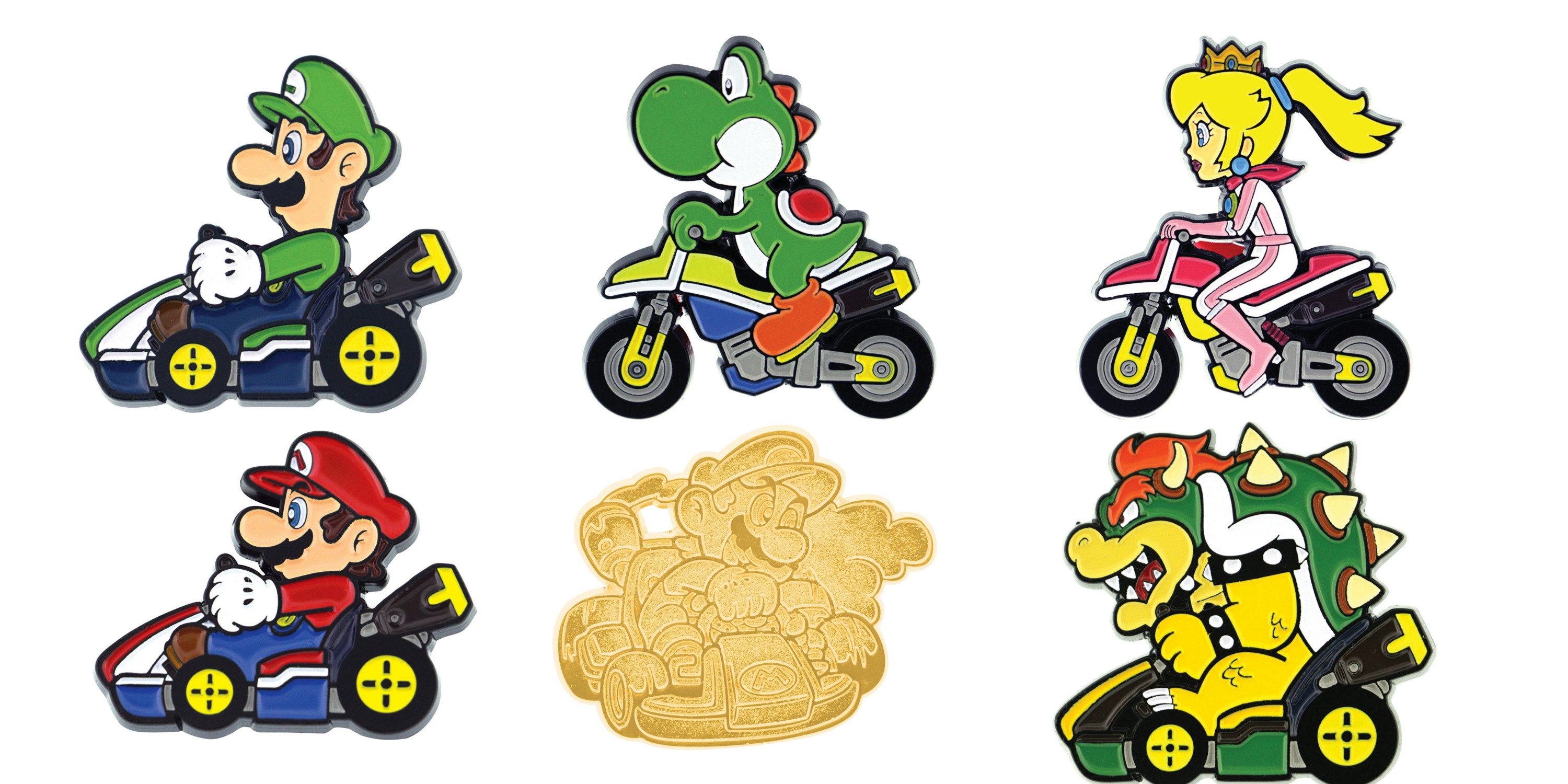 Start Collecting The Amazing Powera Mario Kart Pins At 30 Off 8 Pack For 350 5661