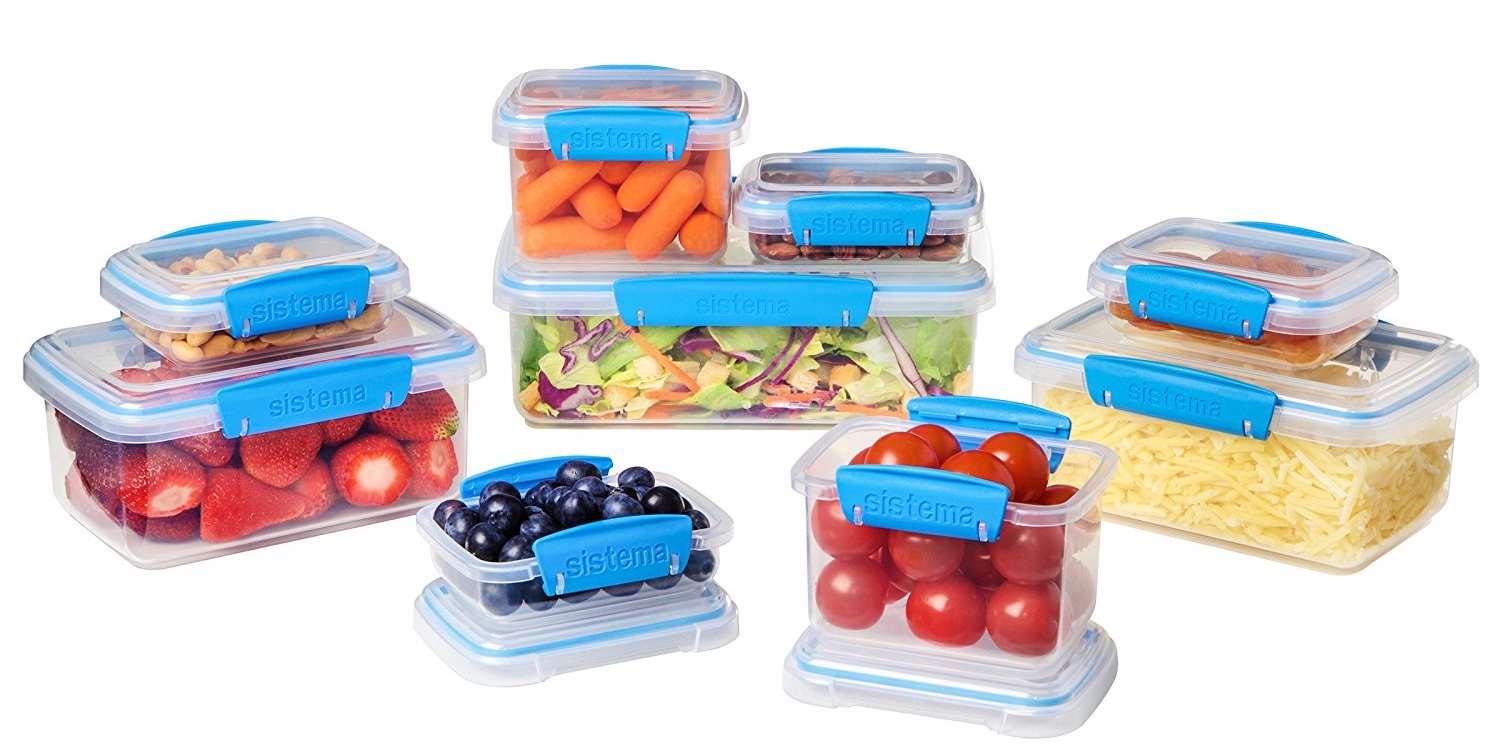 Sistema Food Storage Containers 18piece set for 17 Prime shipped (matching Amazon low) 9to5Toys