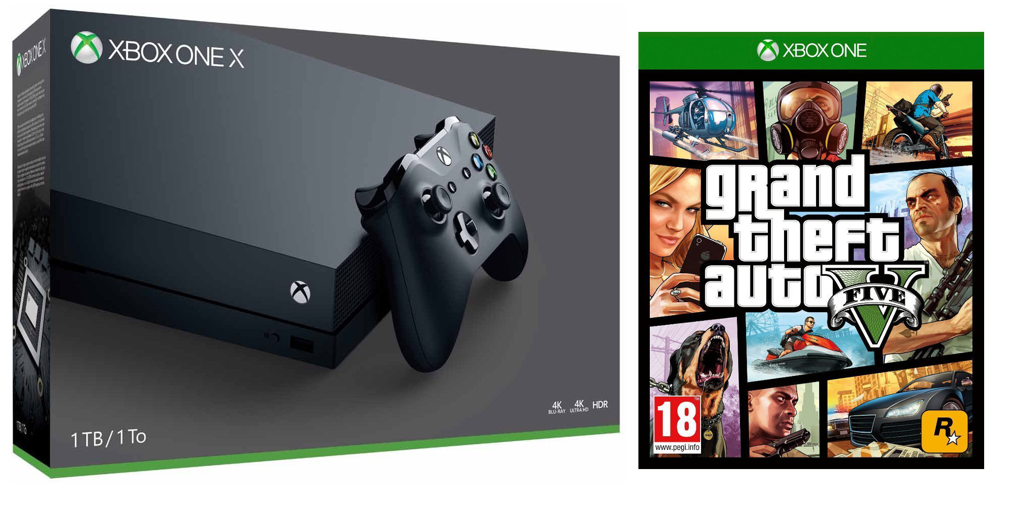 owner Postman Feast Xbox One X 1TB Console + extra controller, Destiny 2, GTA V: $500 ($620  value)