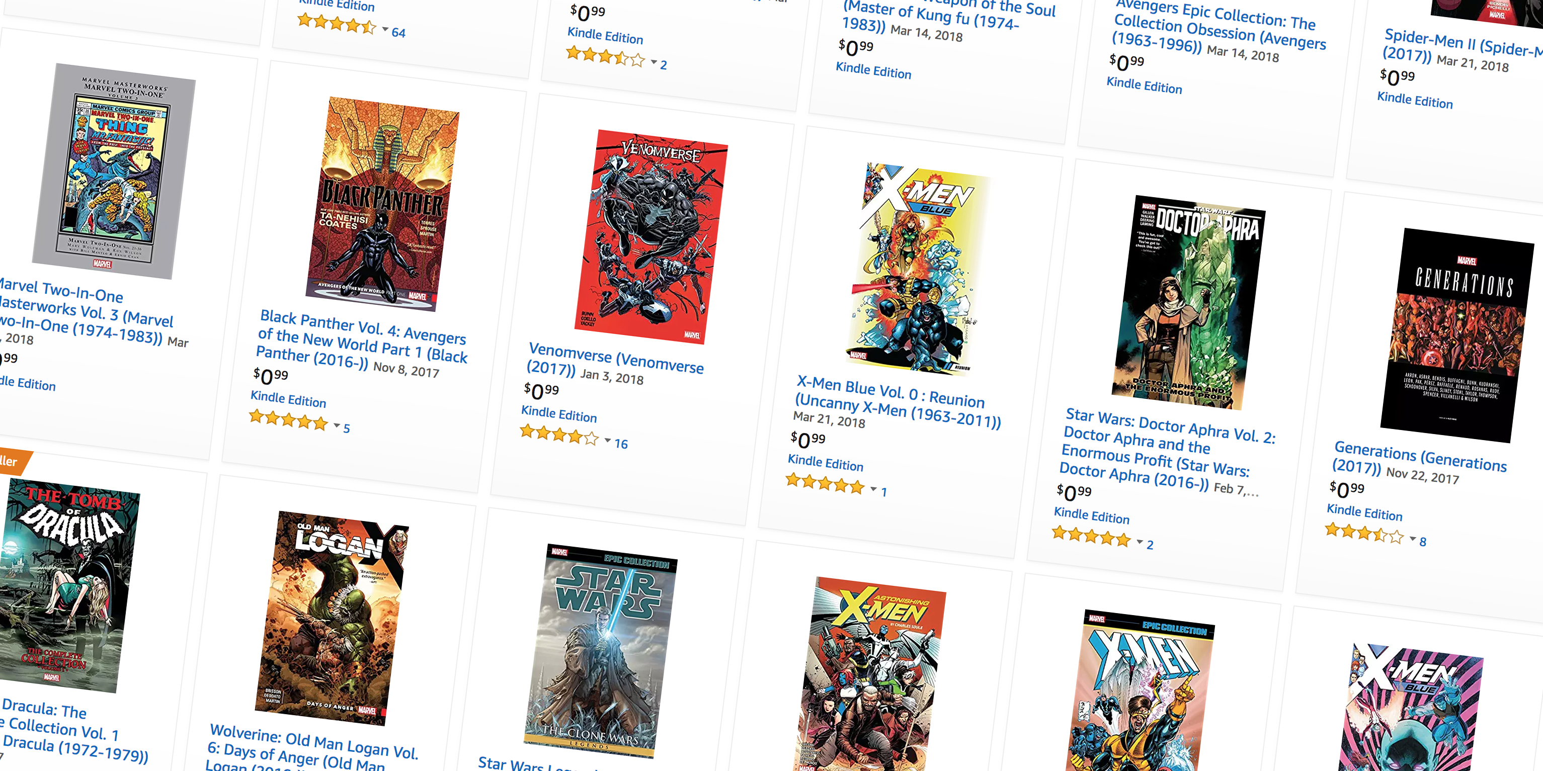 comixology star wars sale