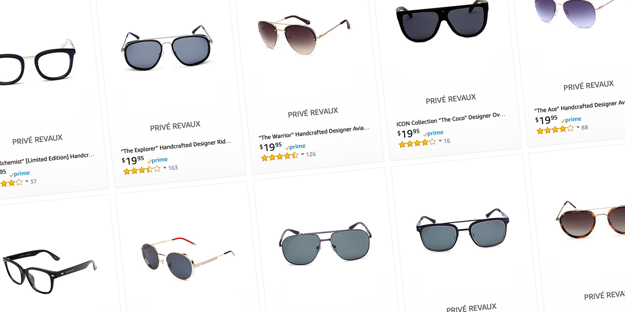 Today only, Amazon has PRIVÉ REVAUX sunglasses in a variety of styles ...