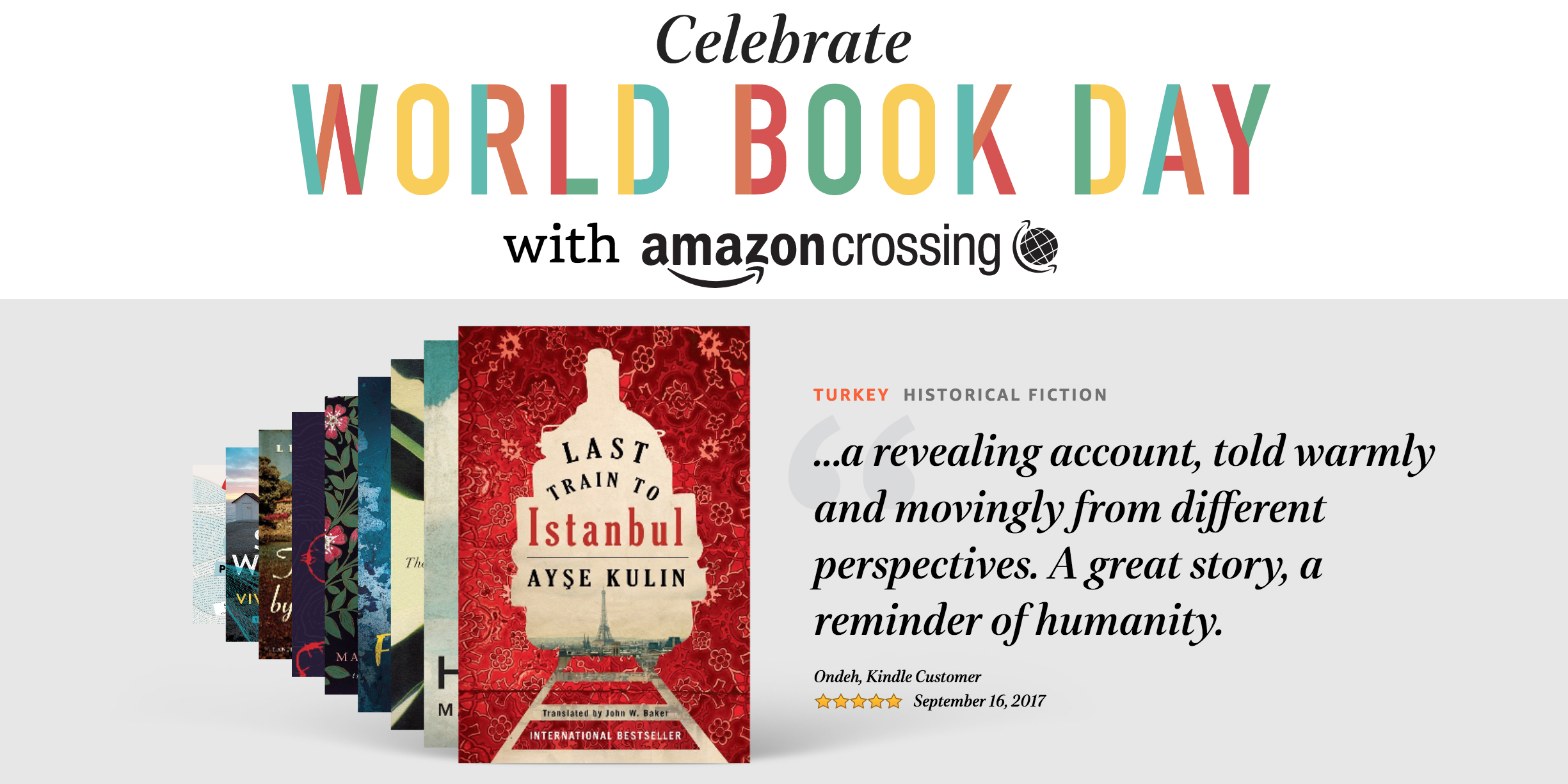 Amazon celebrates World Book Day with a selection of free Kindle eBooks