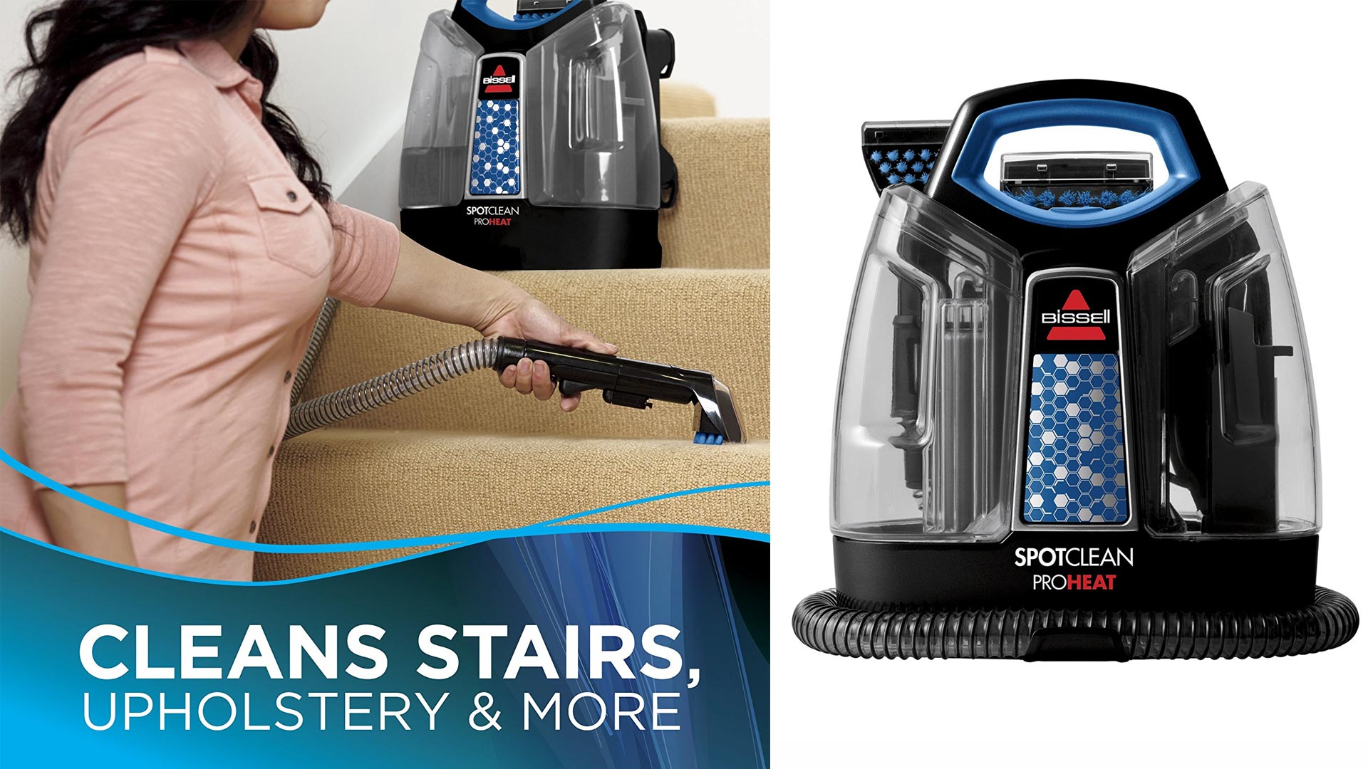 Clean carpets, couches, more w/ Bissell's SpotClean ProHeat 50 (Refurb, Orig. 100) 9to5Toys