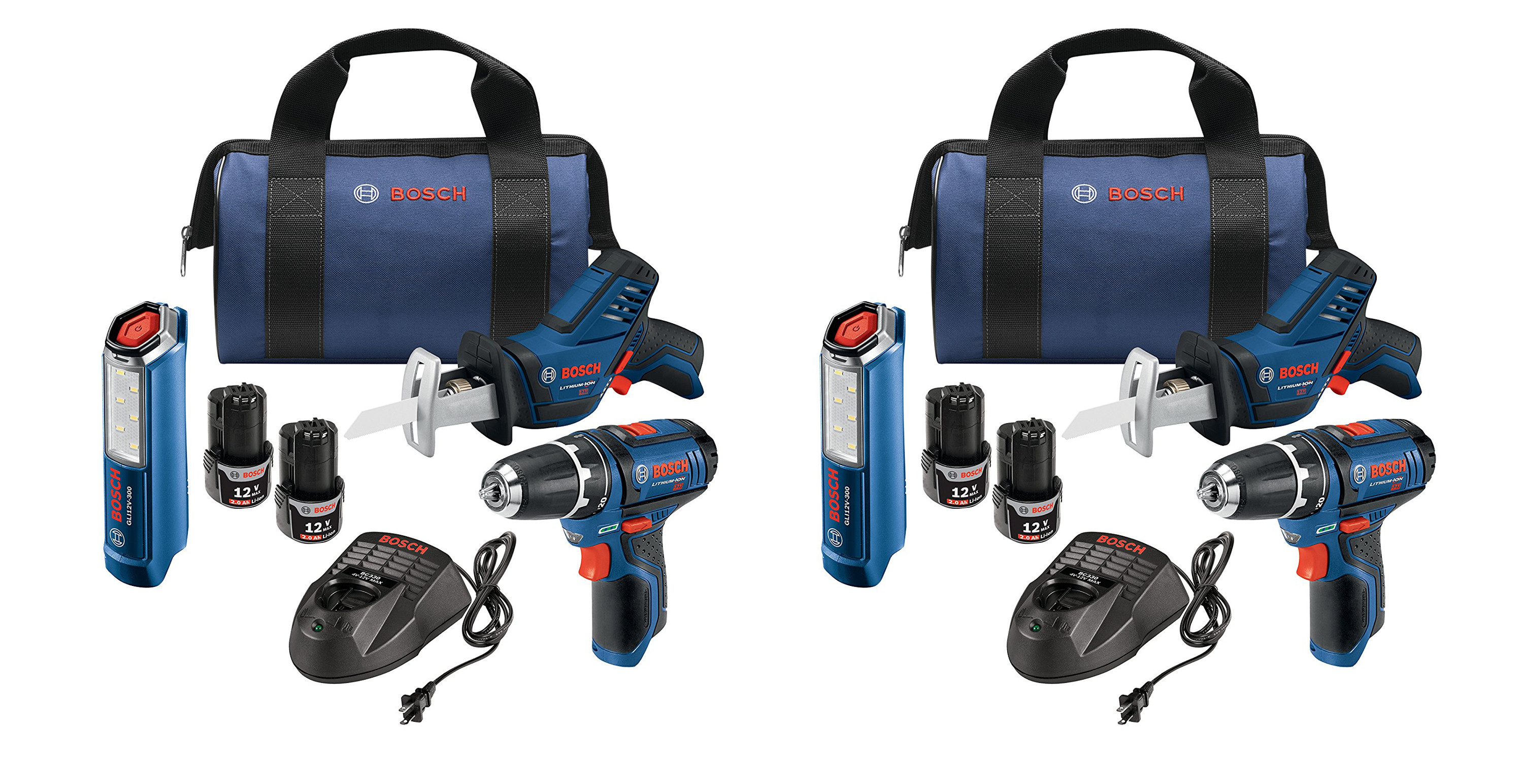 Bosch 12v Max 3 Tool Combo Kit Batteries Drops To 139 For Today