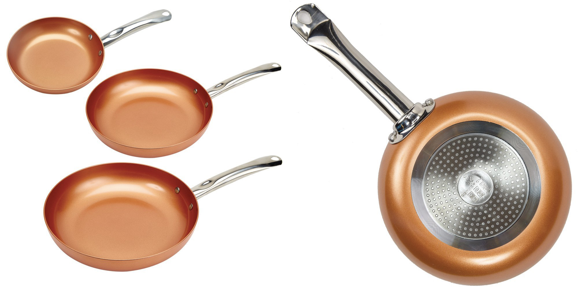 Upgrade to a new set of Copper Chef Cookware from 45 in today's Amazon