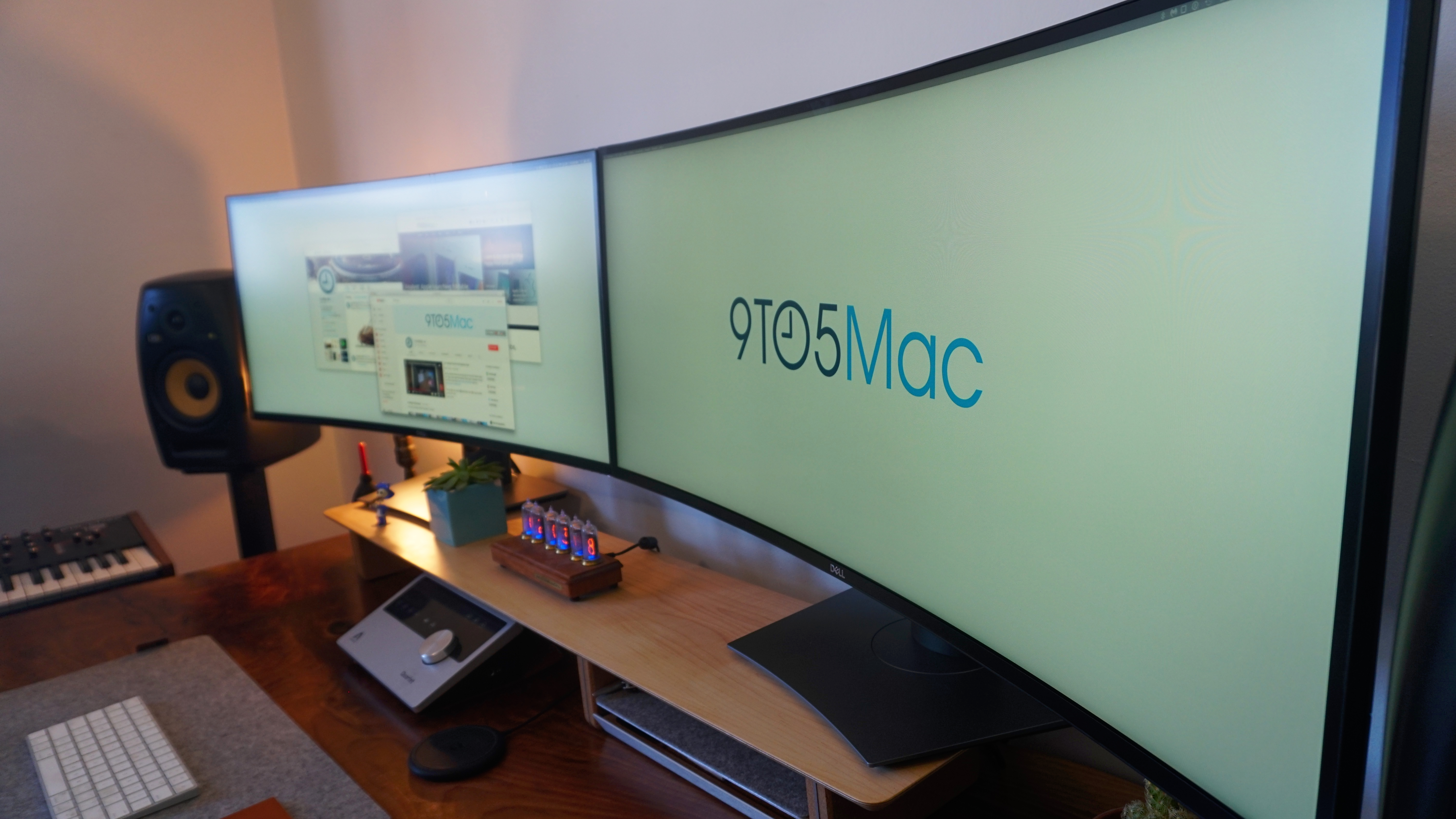 This 38-inch monitor can actually fit on your desk