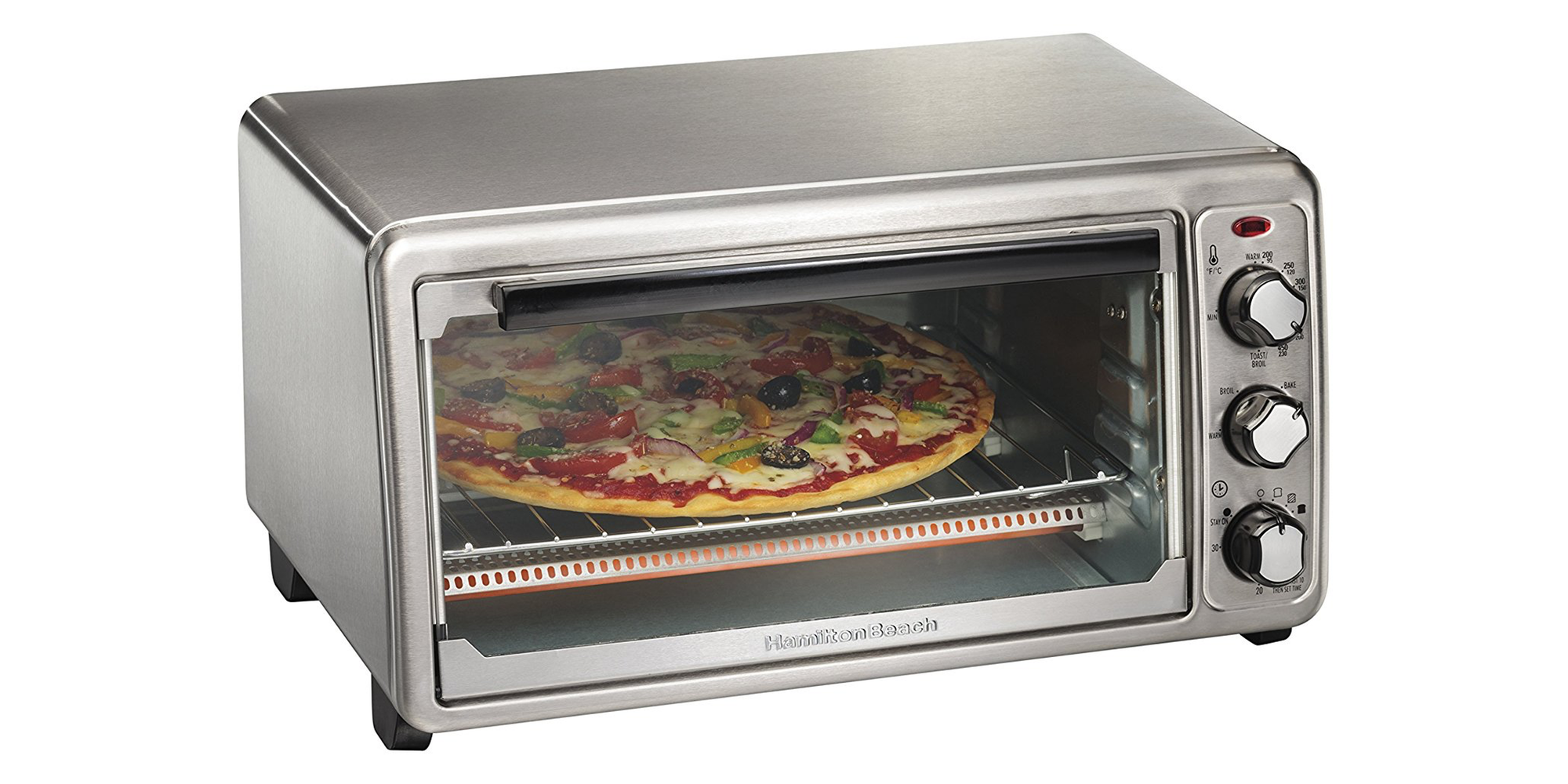Hamilton Beach Stainless Steal Toaster Oven falls to Amazon low at $40