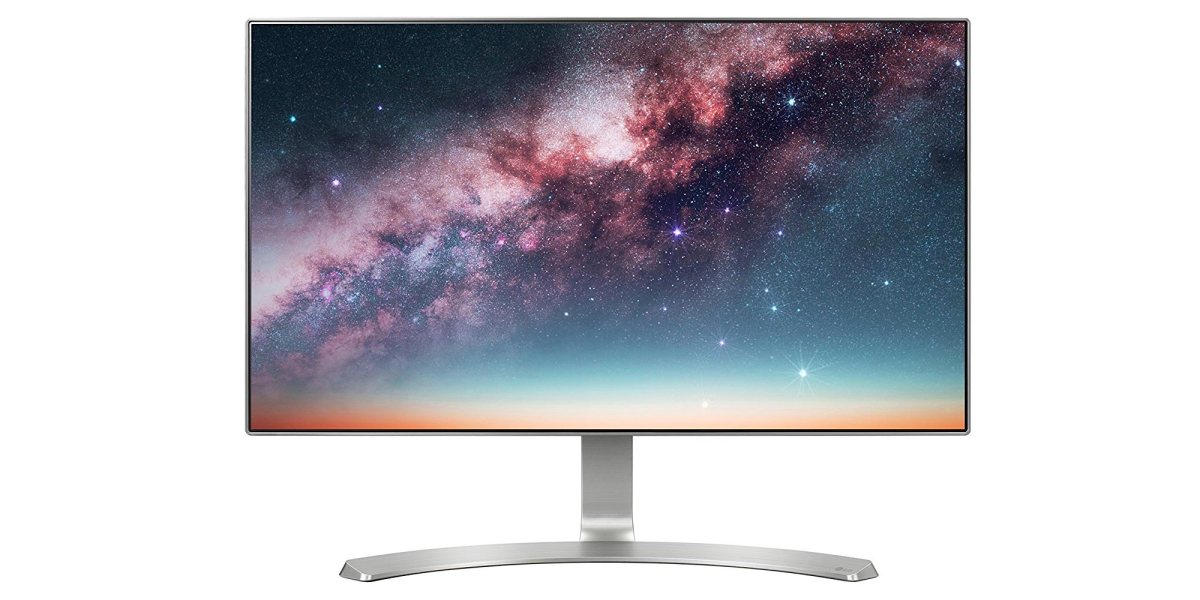 LG's 24" monitor w/ Infinity Display is great for multi
