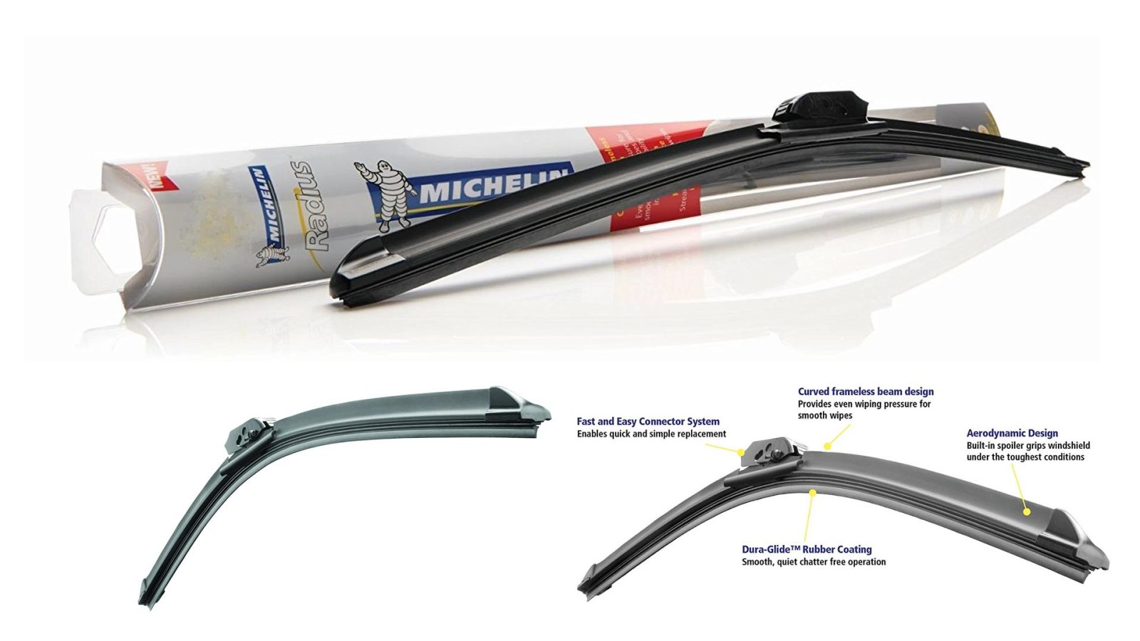Save 30 on Michelin Radius Premium Beam wiper blades today only at