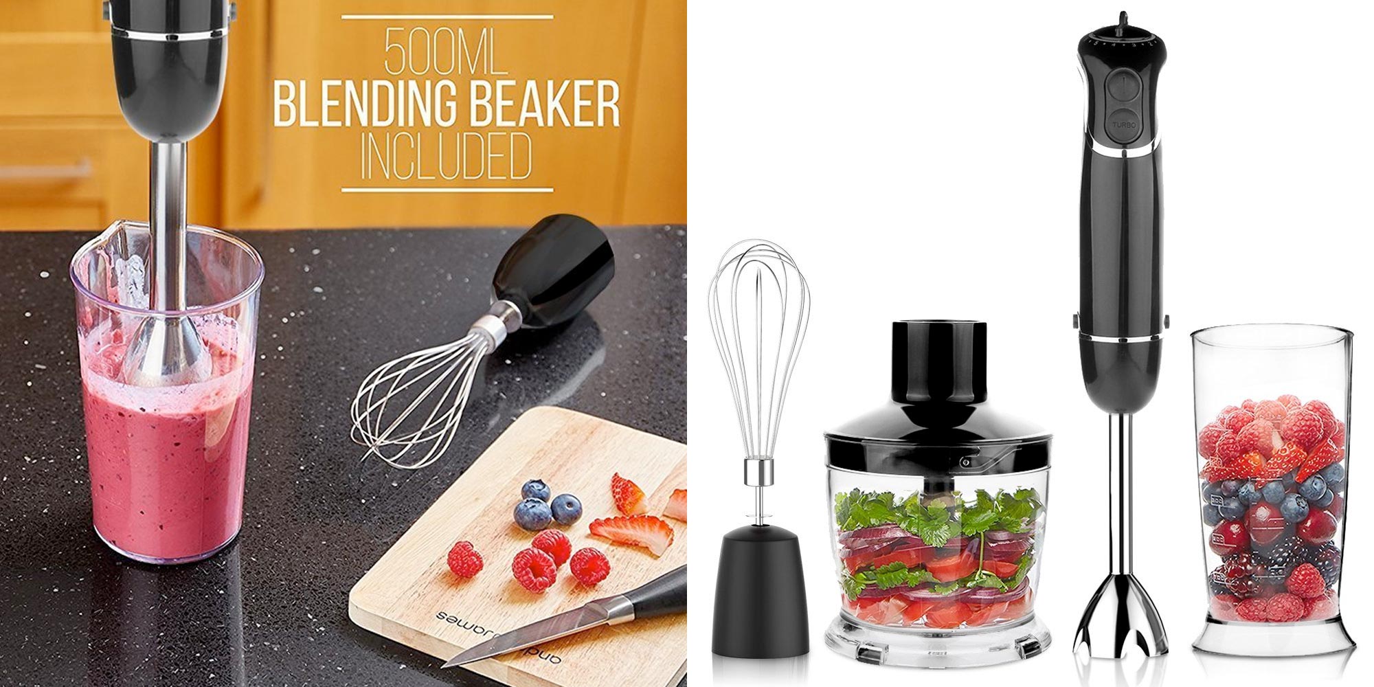 Make smoothies, milkshakes, more w/ this OXA immersion blender for 24