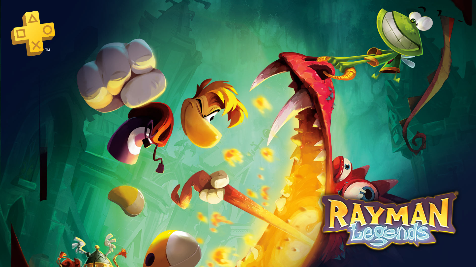 Включи rayman. Игра Rayman Legends ps4. Рейман Легендс ps4. Ps4 PLAYSTATION 4 Rayman Legends. Rayman Legends 2.