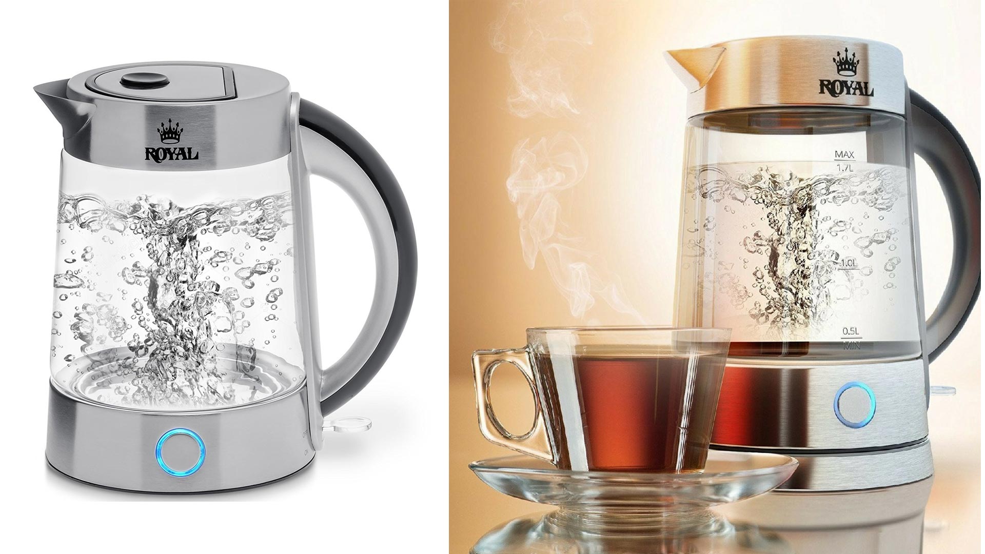 Royal's 1.7L Electric Kettle is down to just 20 Prime shipped (Reg