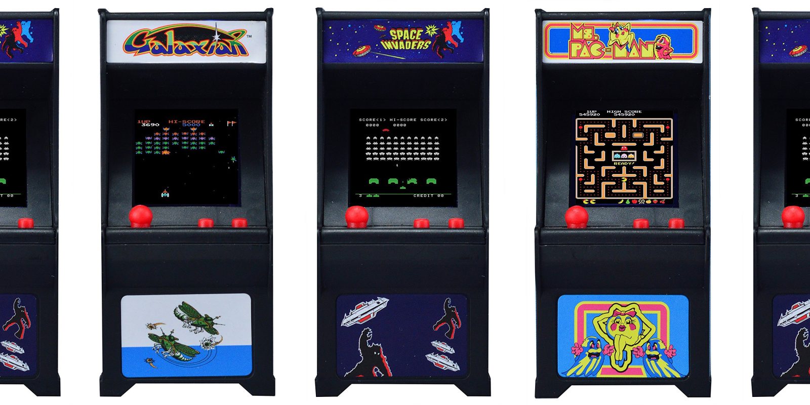 Tiny Arcade's miniature playable game systems from $13: Ms. Pac-Man ...