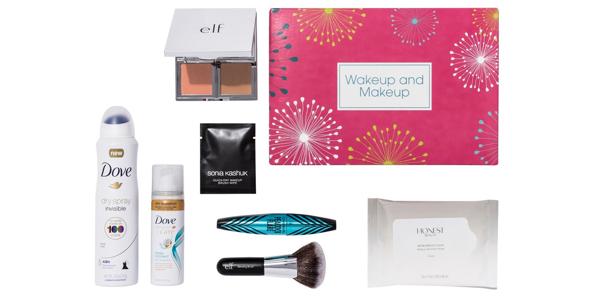 Target’s new Wakeup and Makeup Beauty Box Dove, Covergirl & more for