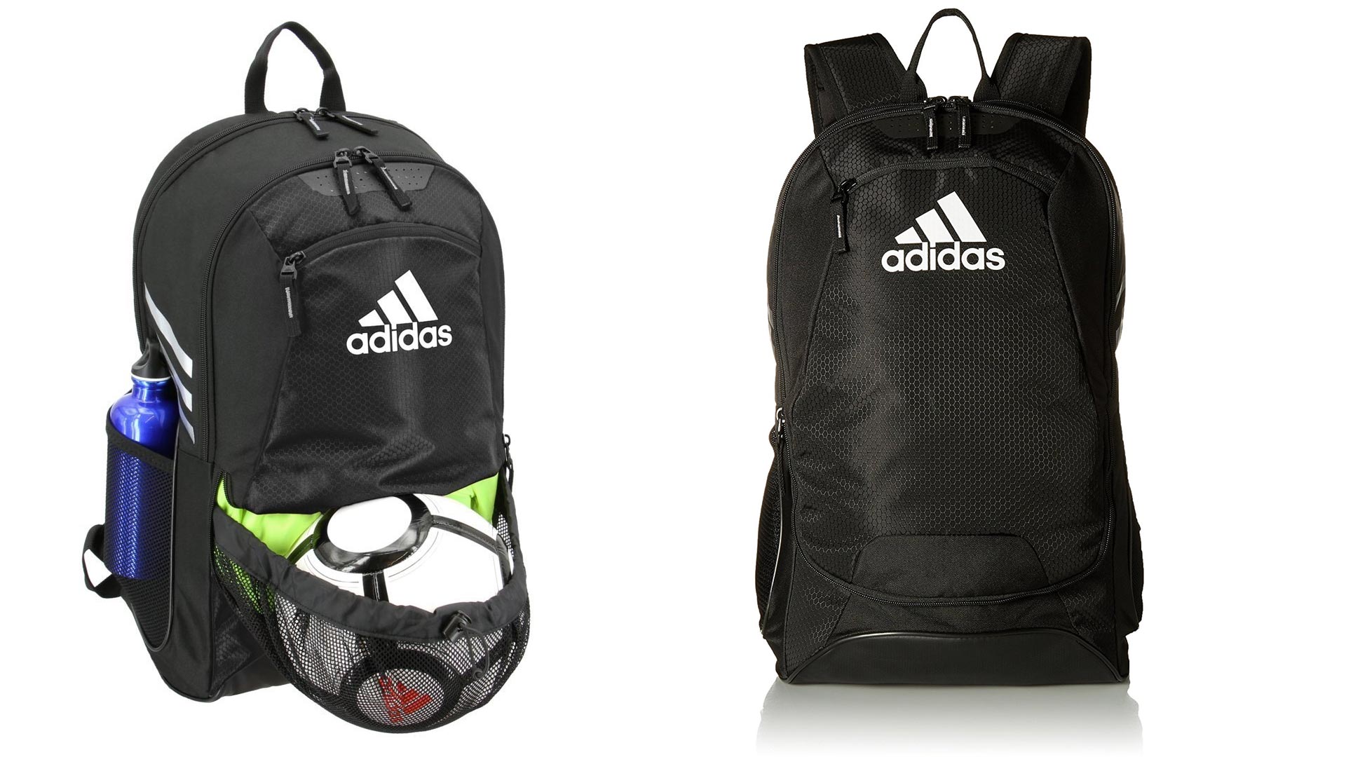 The adidas Stadium II backpack can hold 