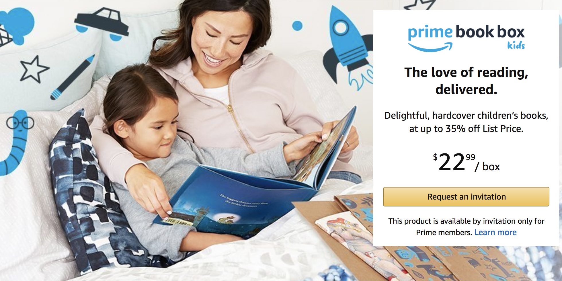 Amazon's new Prime Book Box delivers kidfocused titles to your door