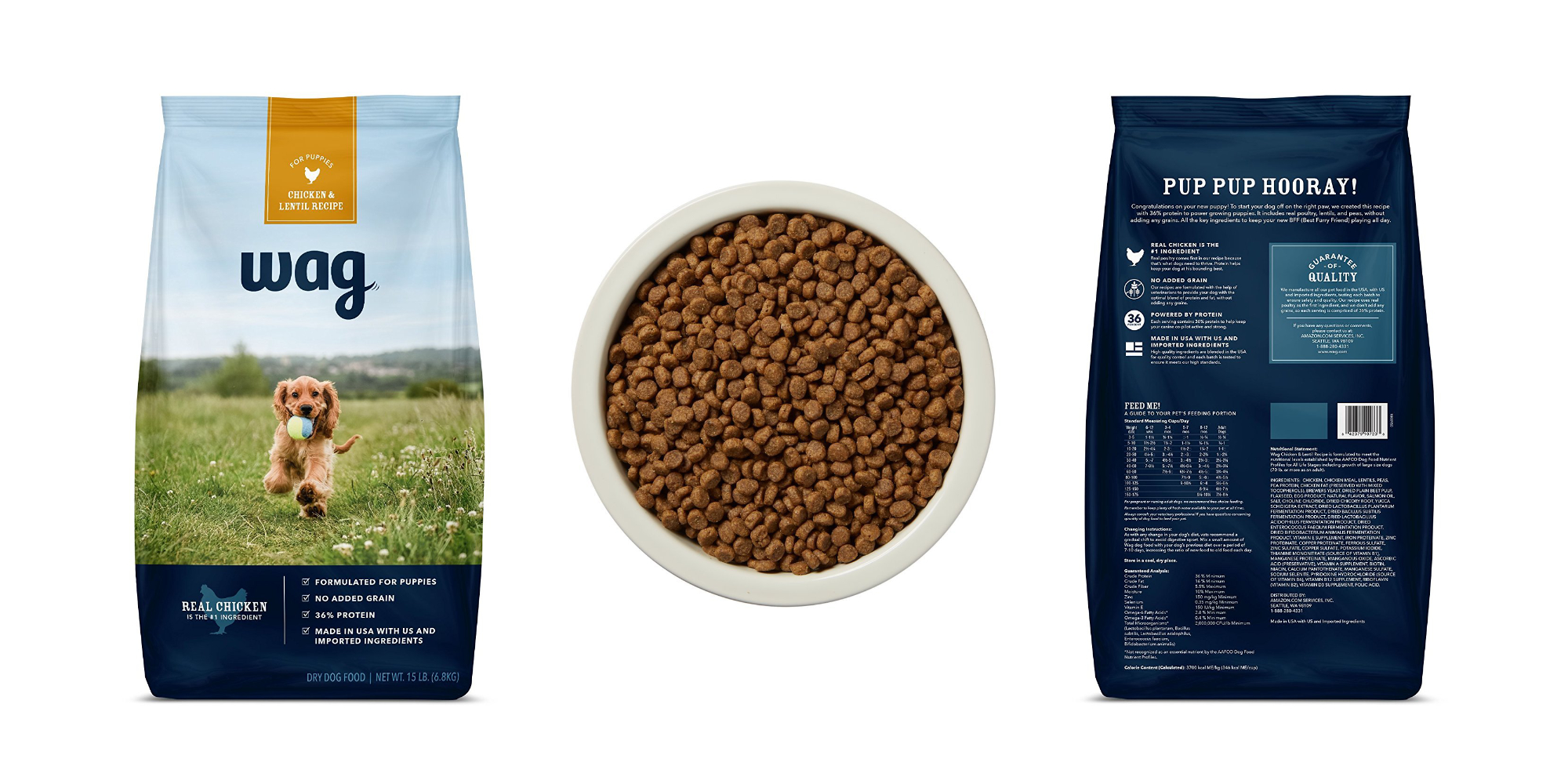 Amazon Wag looks to disrupt the pet product market, dog food arriving